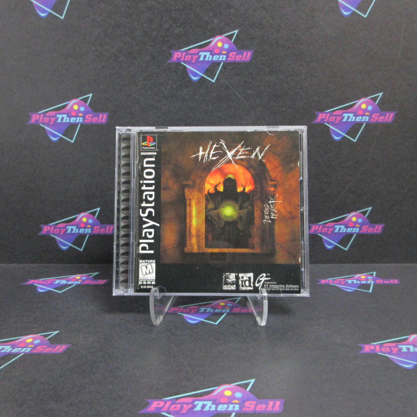 Hexen PS1 PlayStation 1 + Reg Card Complete - Refurbished