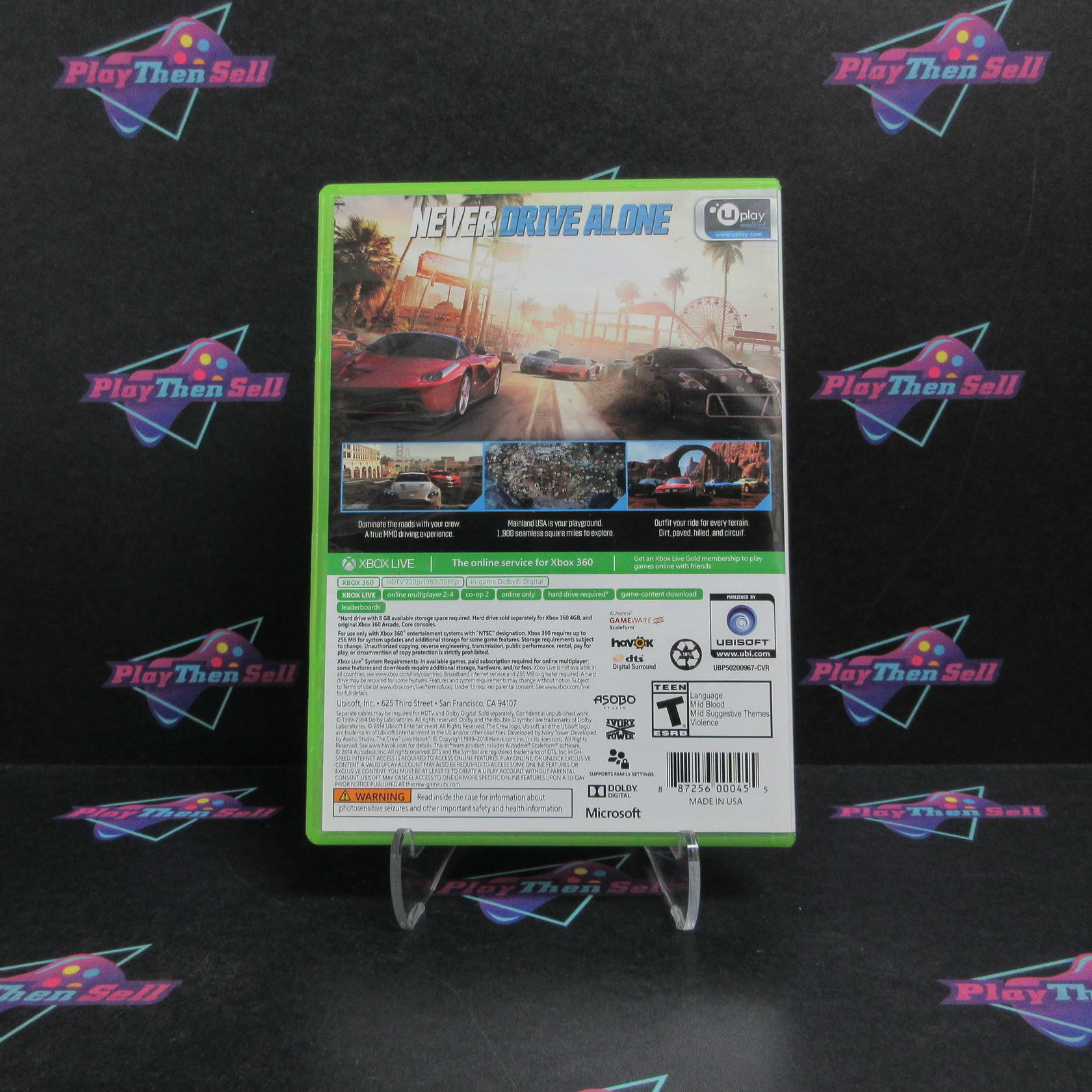 The Crew Xbox 360 Complete - Excellent