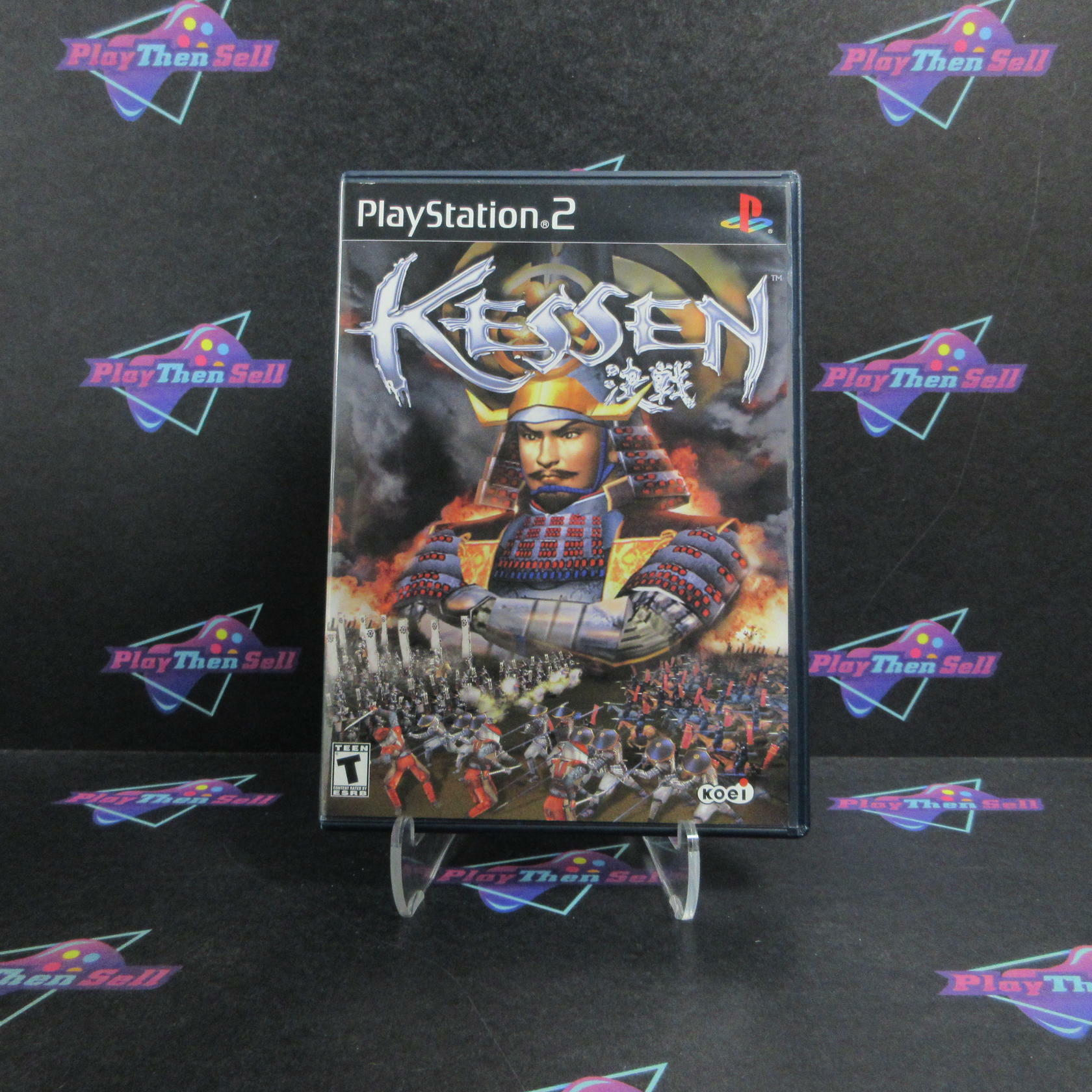 Kessen PS2 PlayStation 2 + Reg Card Complete - Refurbished