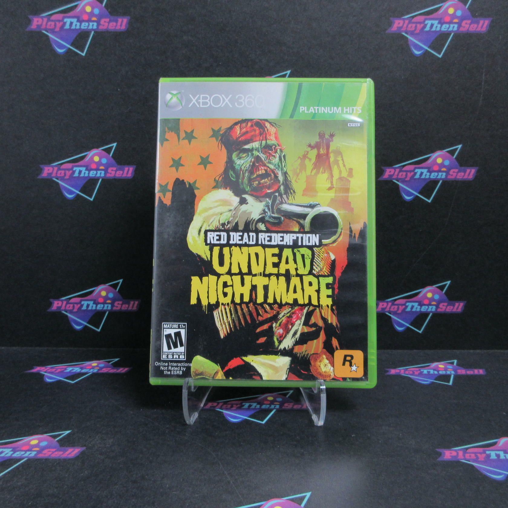Red Dead Redemption Undead Nightmare Xbox 360 PH + Map Complete - Very Good
