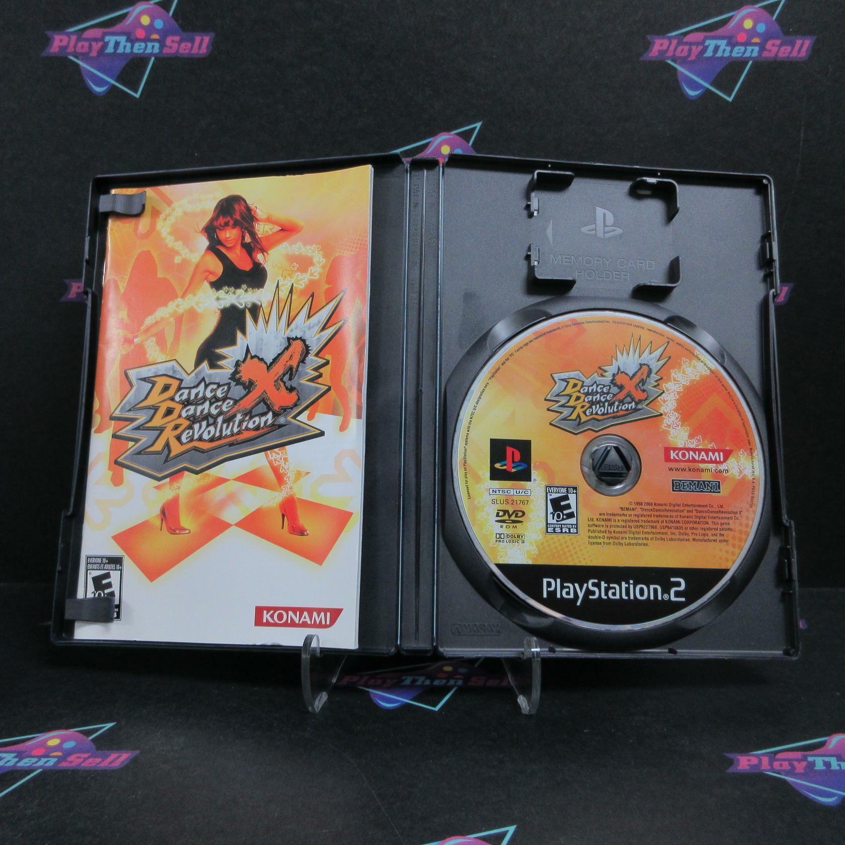Dance Dance Revolution X PS2 PlayStation 2 Complete - Very Good