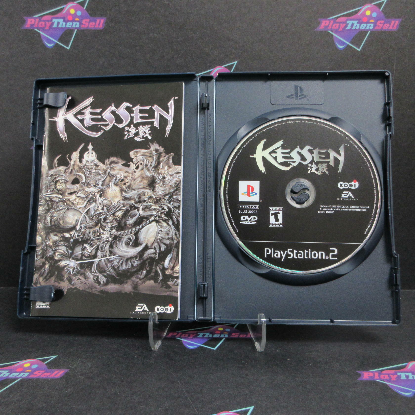 Kessen PS2 PlayStation 2 + Reg Card Complete - Refurbished