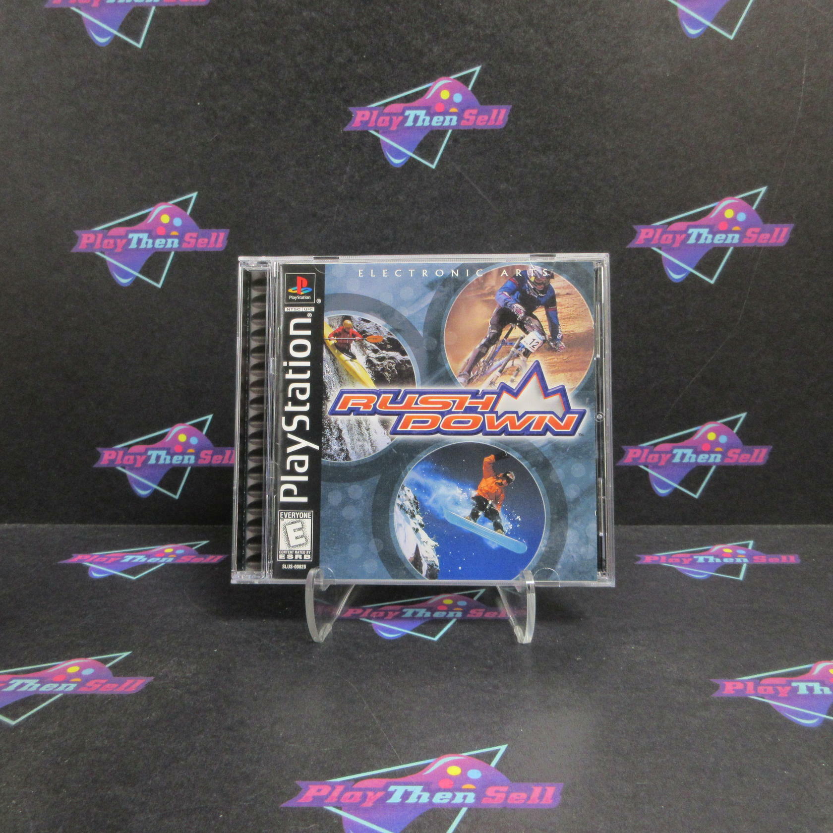 Rush Down PS1 PlayStation 1 + Reg Card Complete - Refurbished