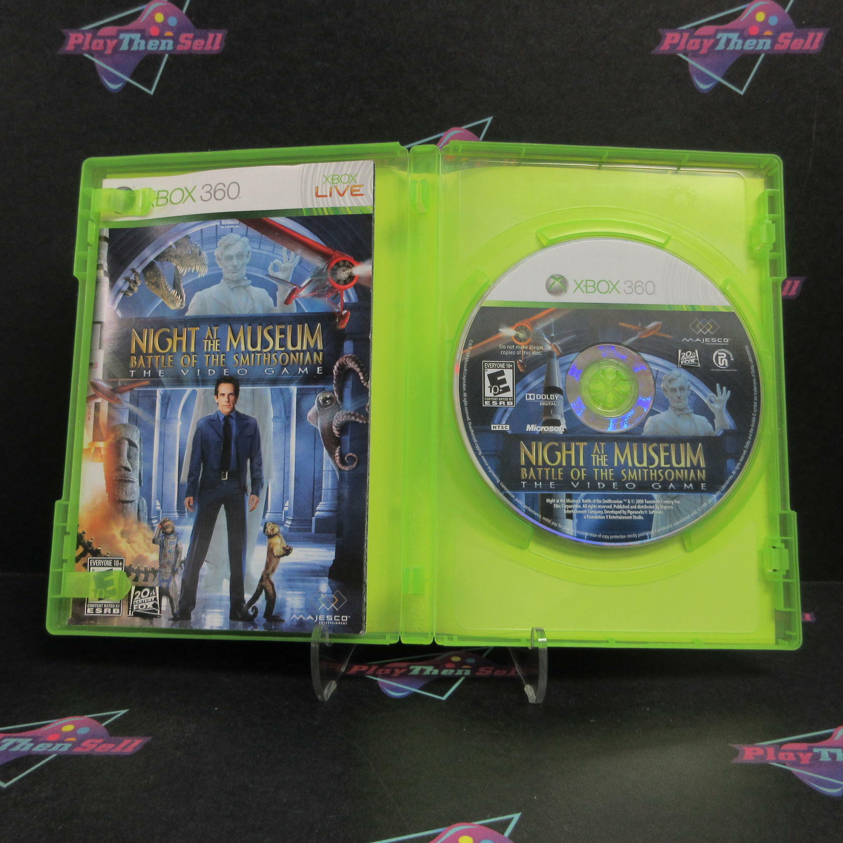 Night at the Museum Battle of the Smithsonian Xbox 360 Complete - Very Good
