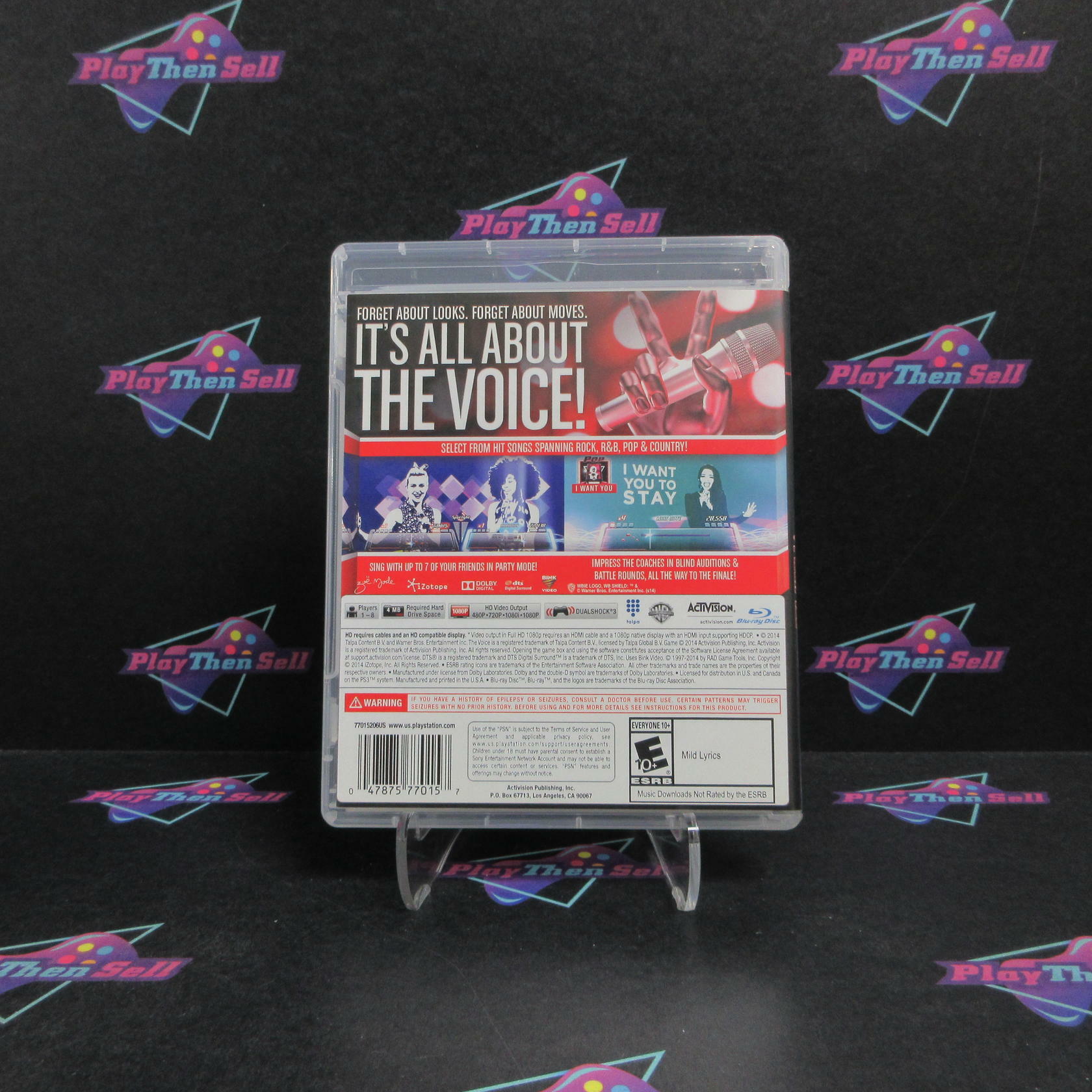 The Voice I Want You PS3 PlayStation 3 Complete - Excellent