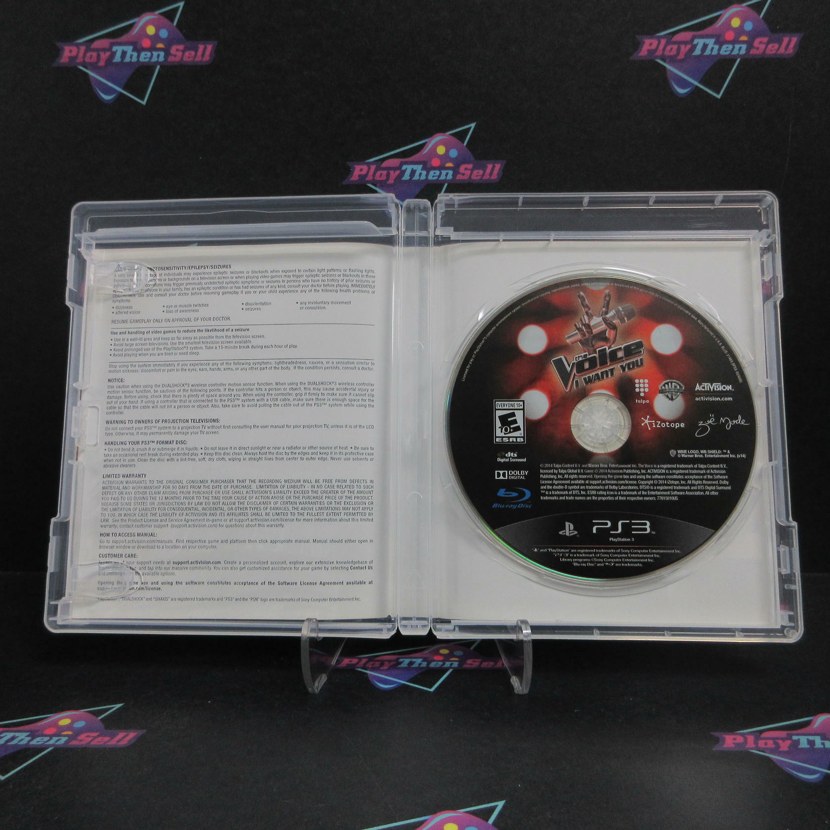 The Voice I Want You PS3 PlayStation 3 Complete - Excellent