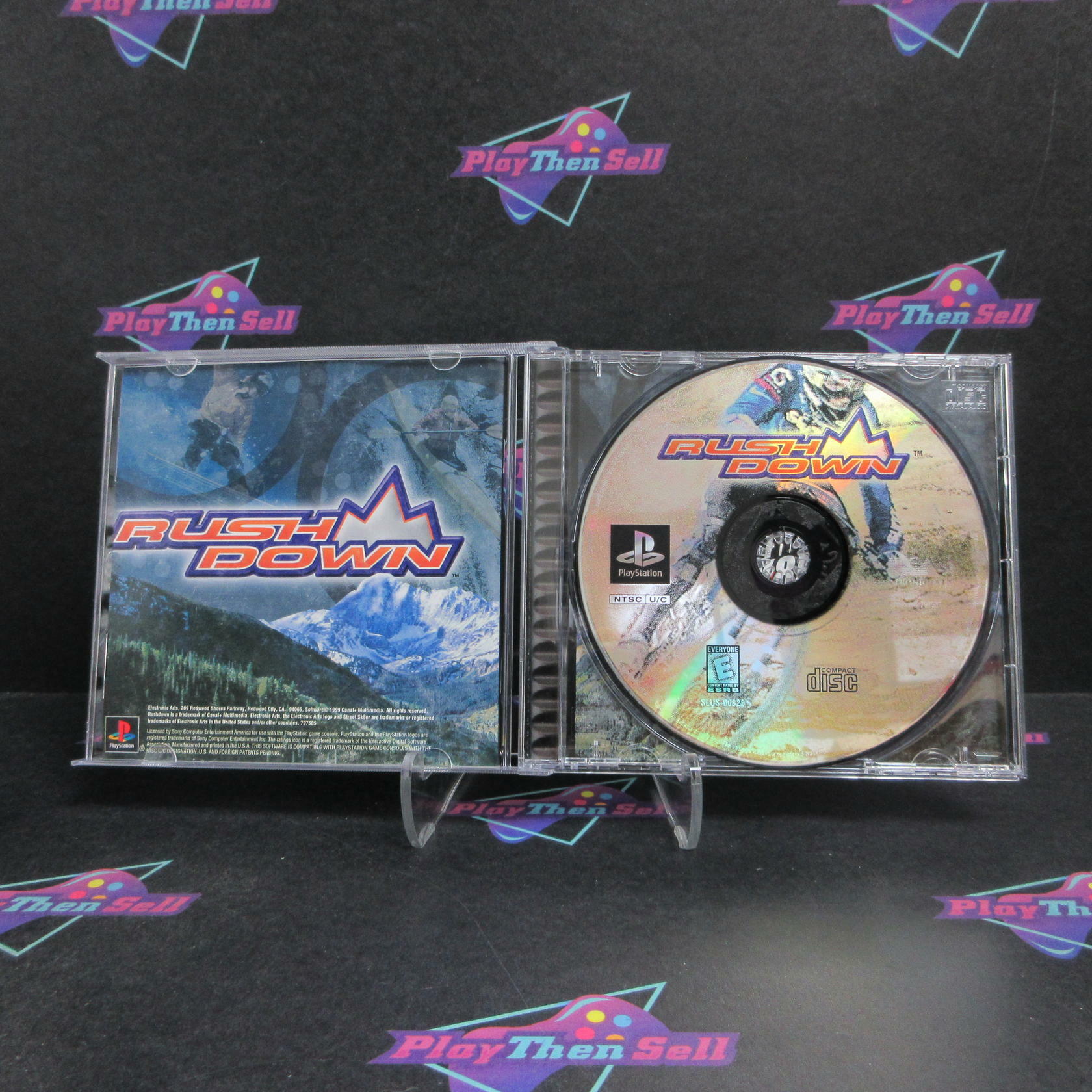 Rush Down PS1 PlayStation 1 + Reg Card Complete - Refurbished