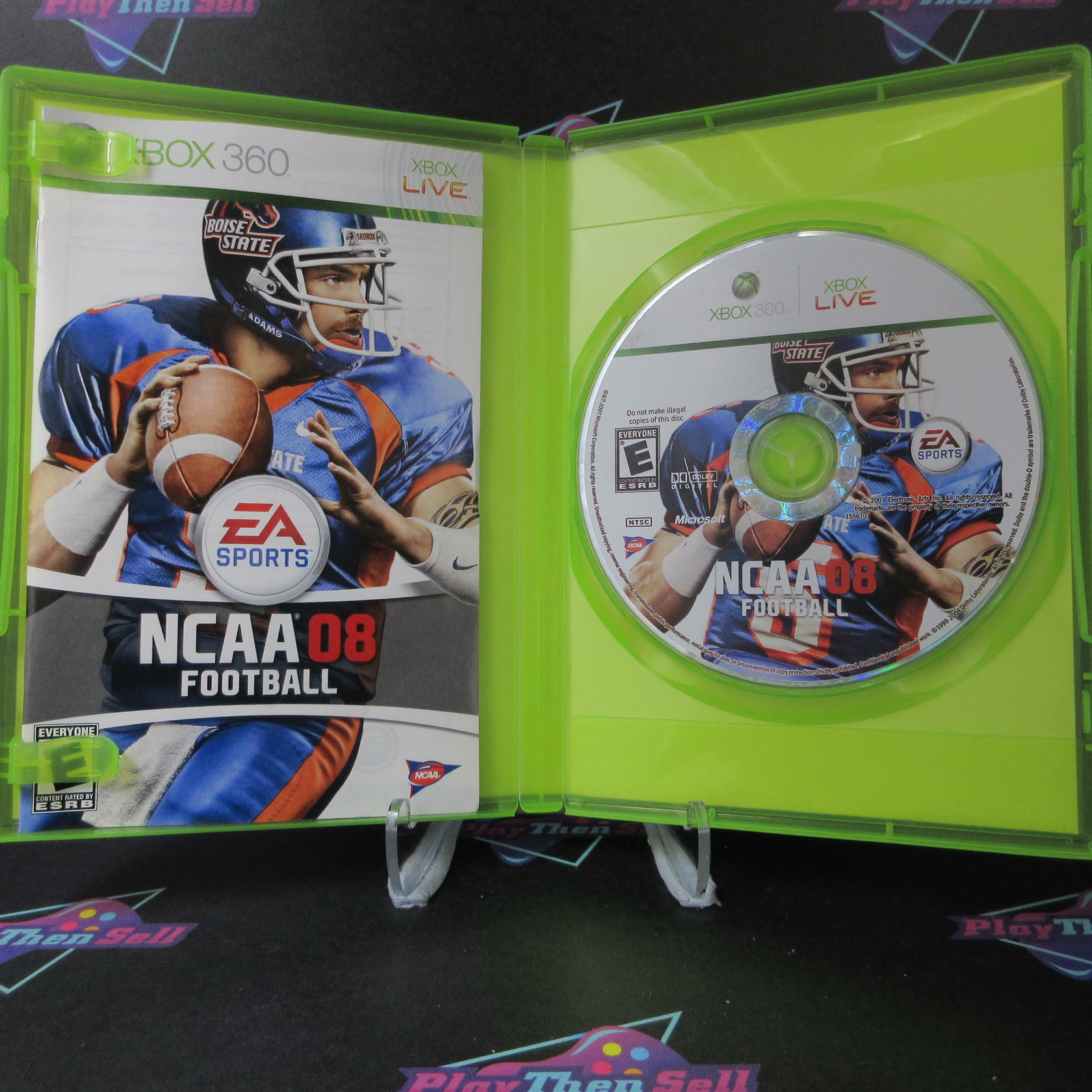 NCAA Football 08 Xbox 360 Complete - Very Good