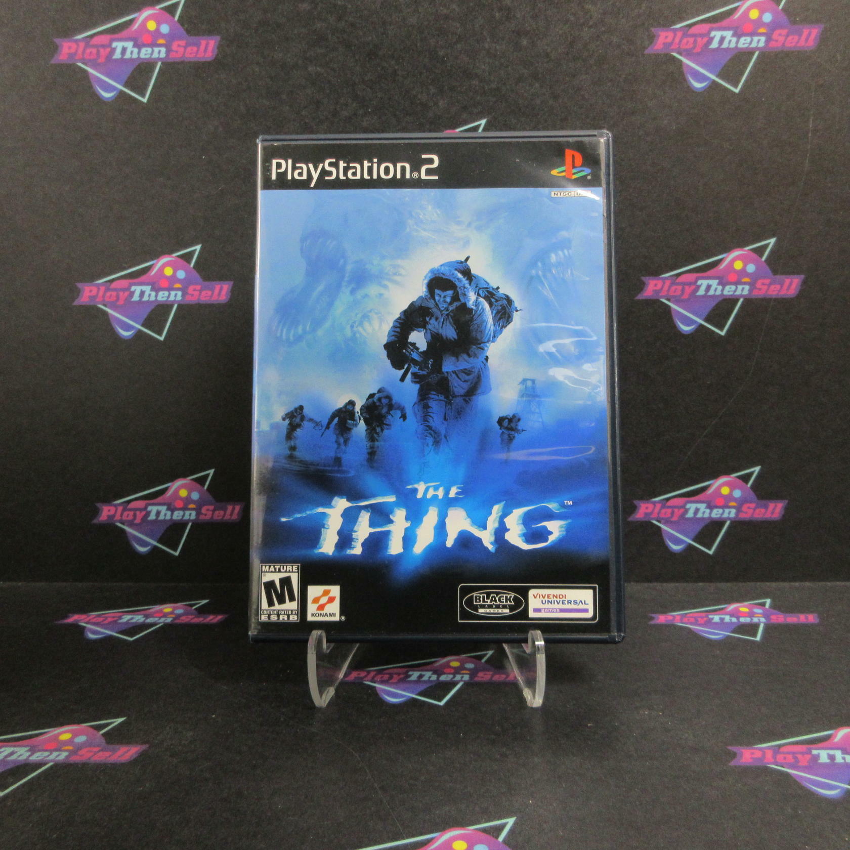 The Thing PS2 PlayStation 2 + Reg Card Complete - Refurbished