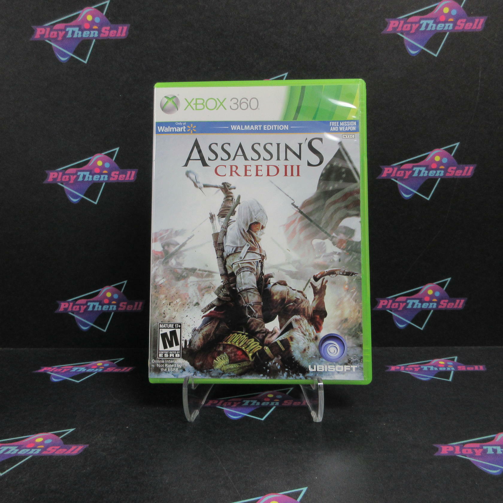 Assassin's Creed III Walmart Edition Xbox 360 Complete - Excellent