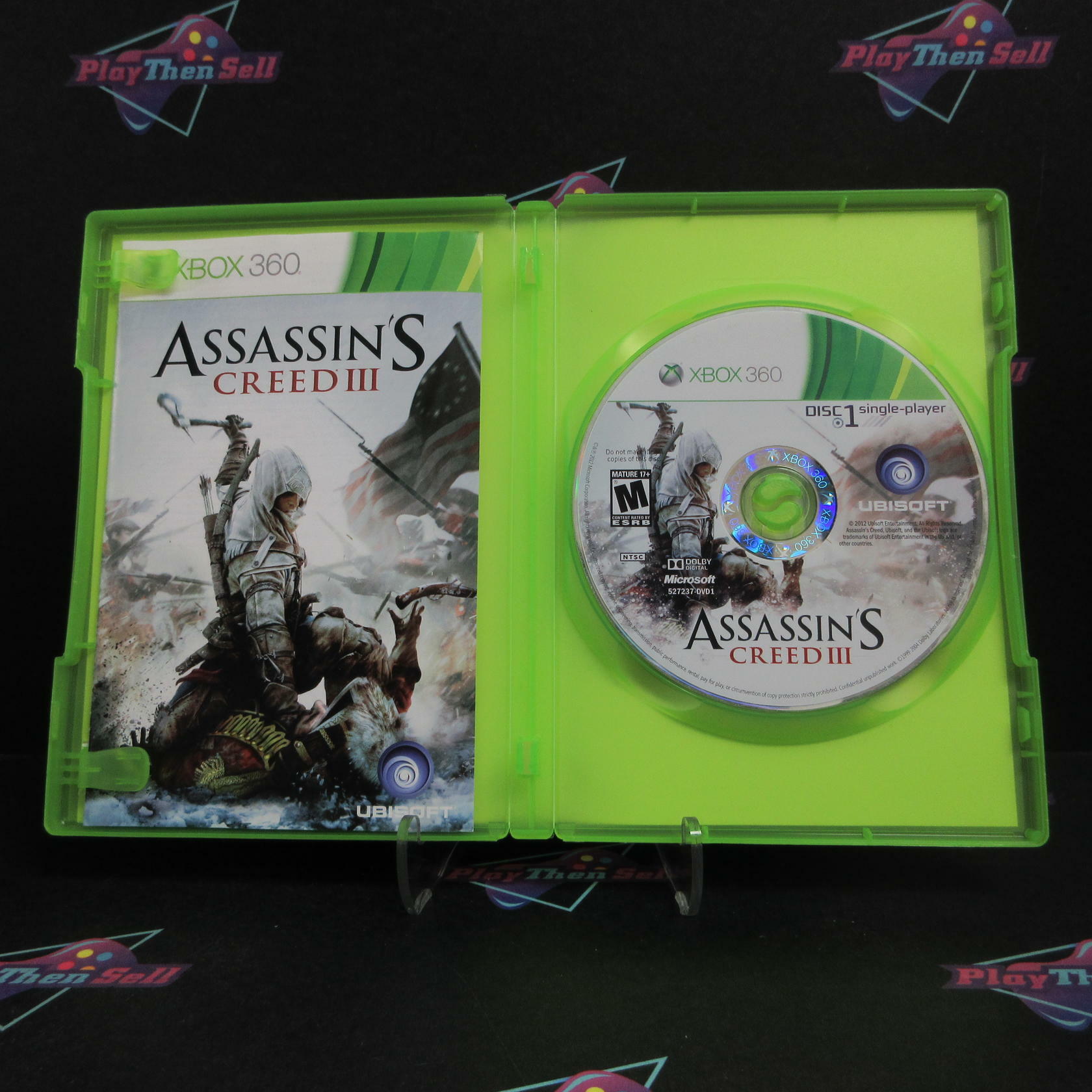 Assassin's Creed III Walmart Edition Xbox 360 Complete - Excellent