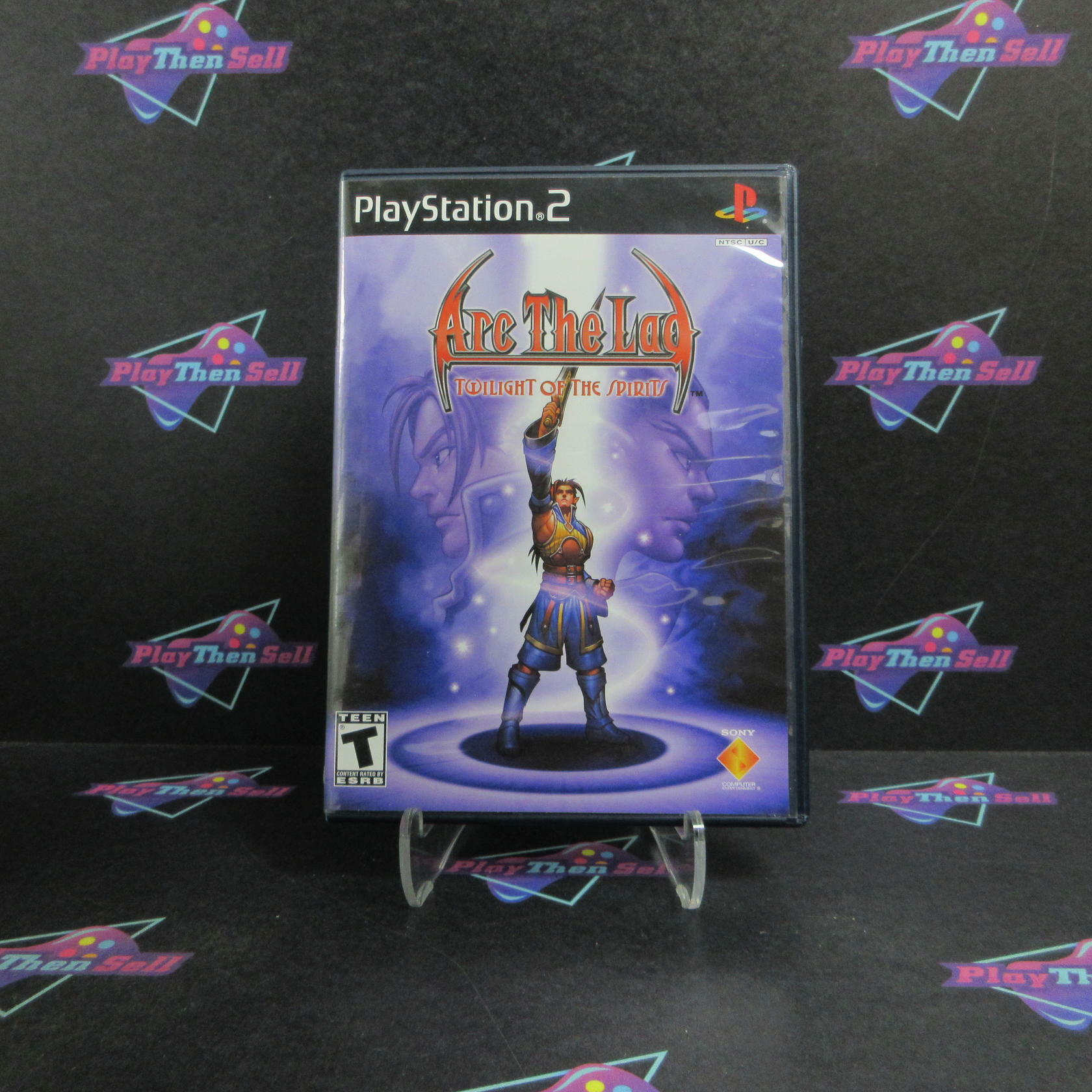 Arc the Lad Twilight of Spirits PS2 PlayStation 2 +Reg Card Complete - Refurbished
