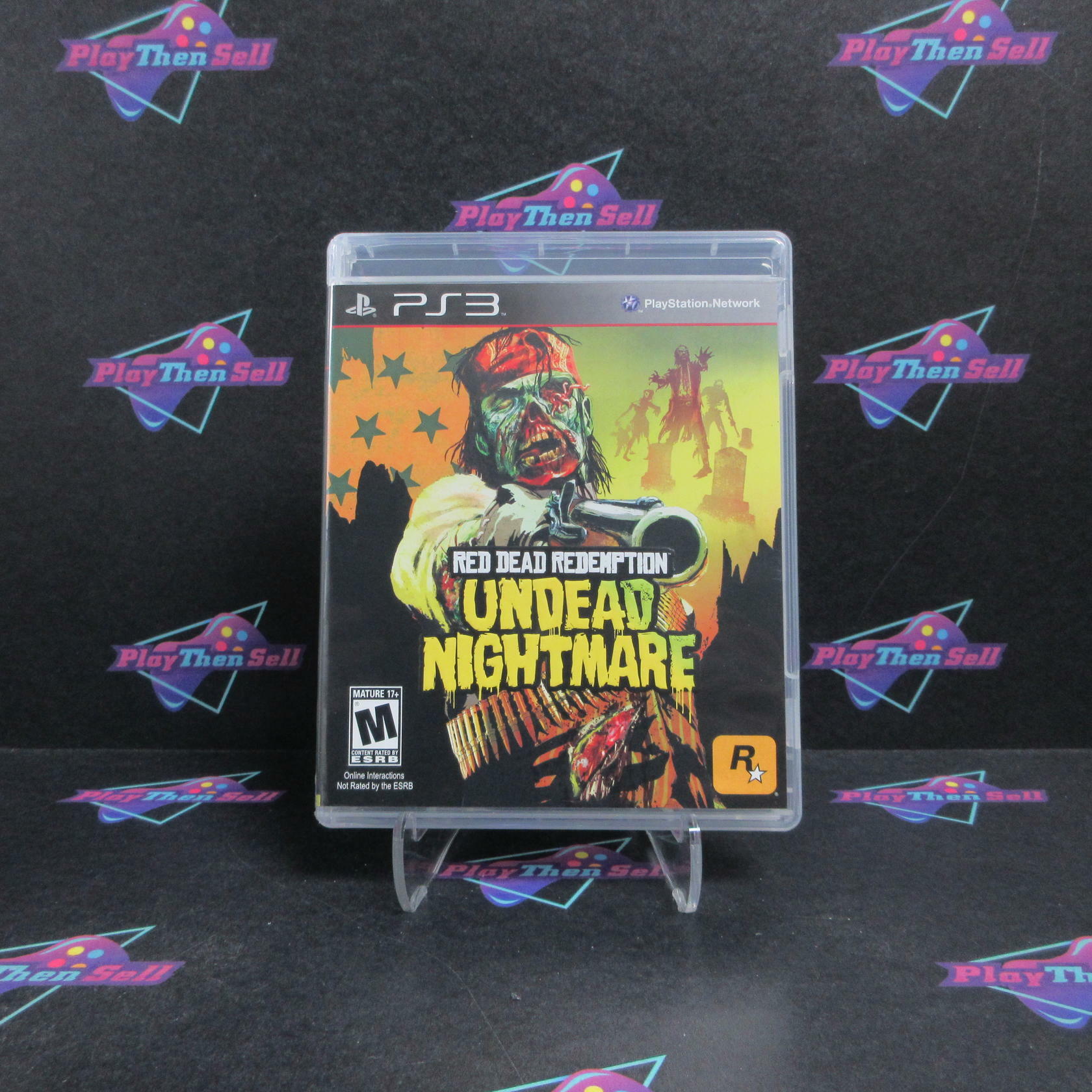 Red Dead Redemption Undead Nightmare - PlayStation 3 +Map Complete - Excellent