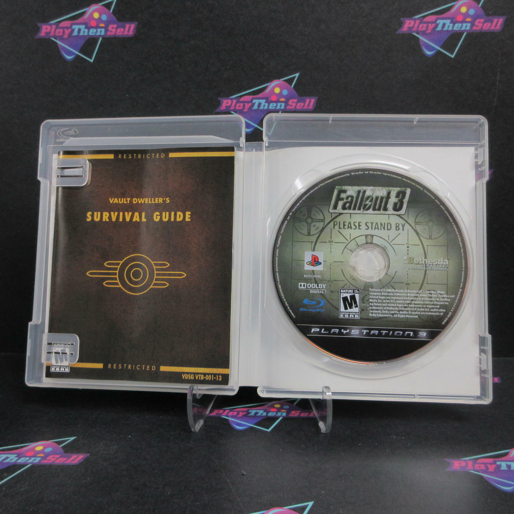 Fallout 3 PS3 PlayStation 3 Complete - Very Good