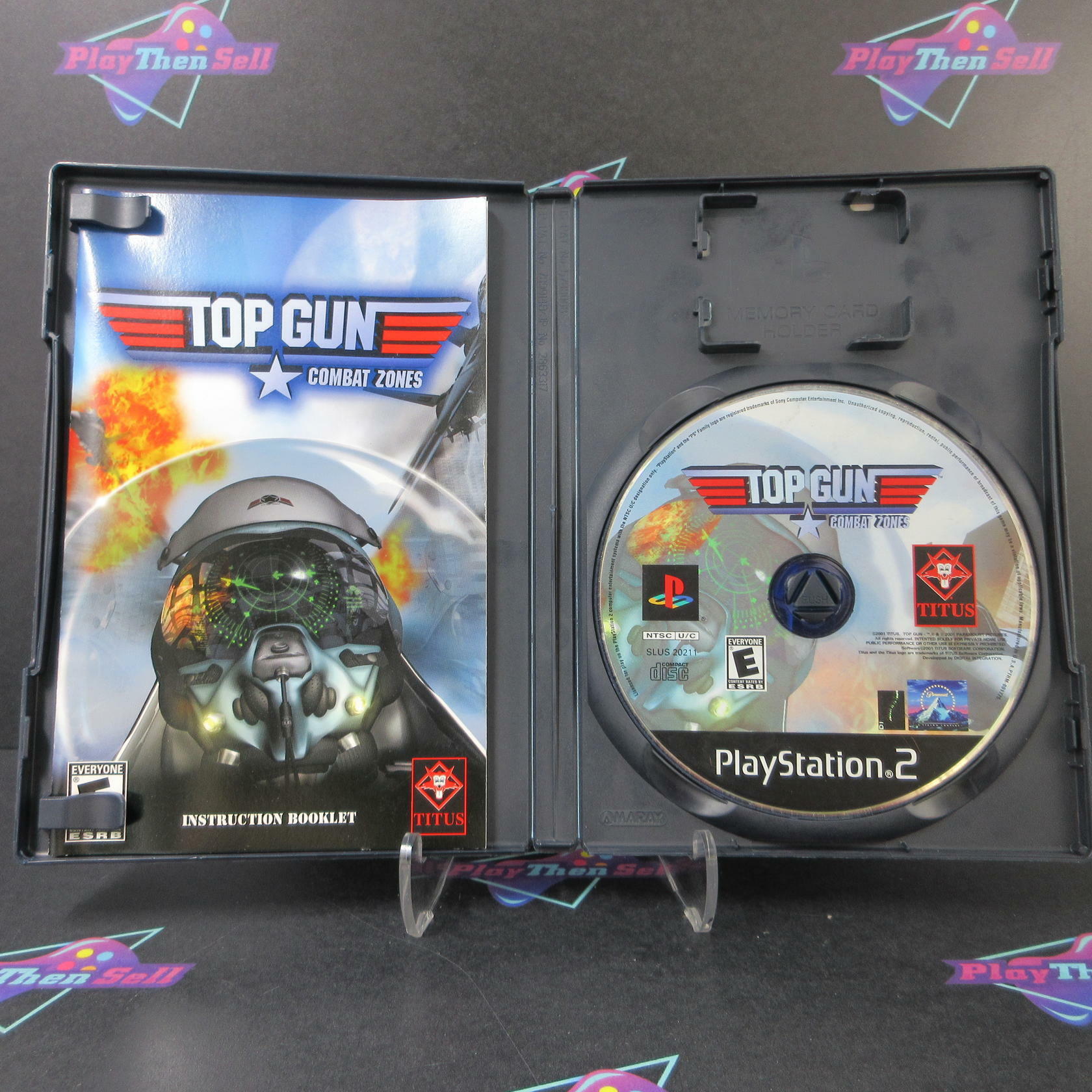 Top Gun PS2 PlayStation 2 Complete - Very Good