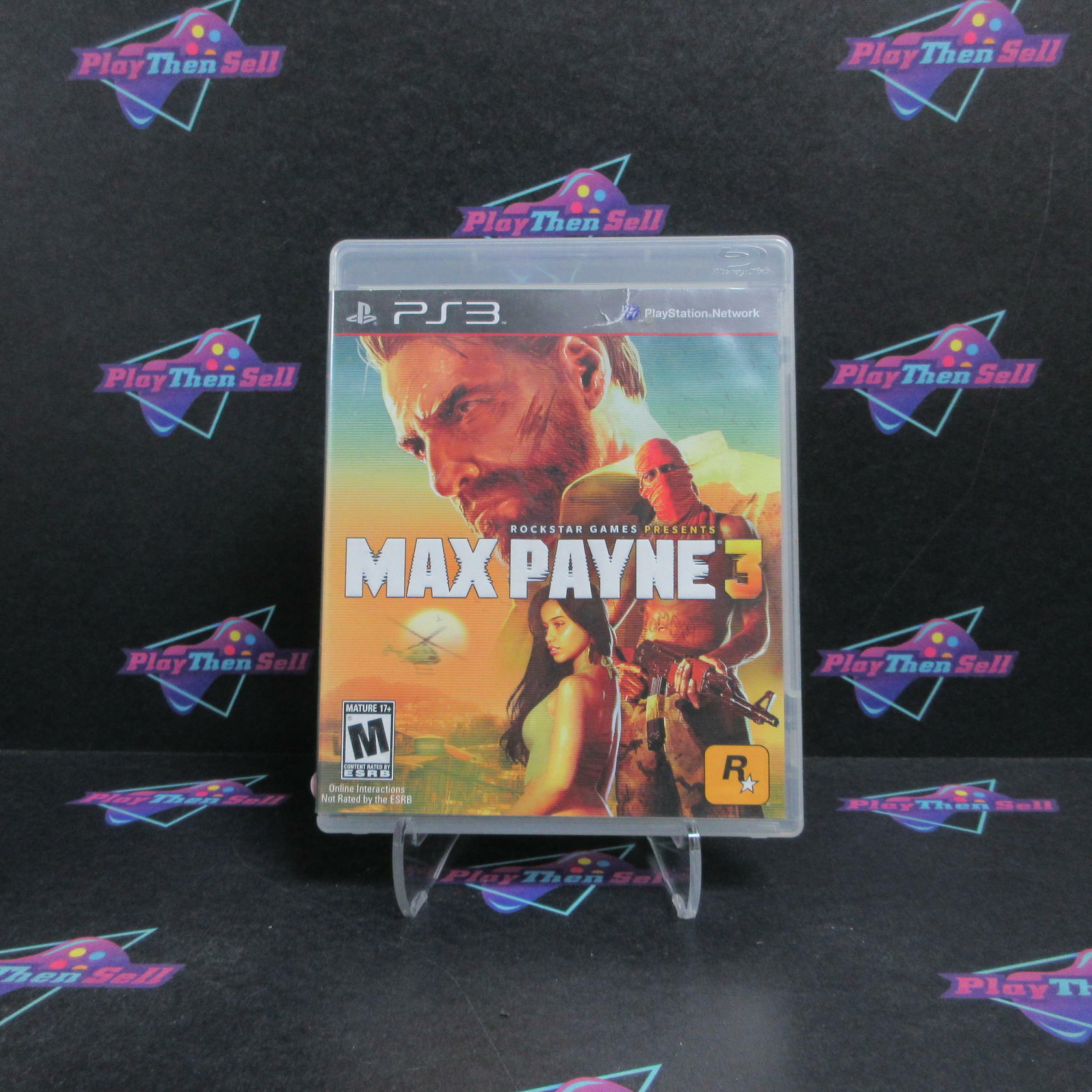 Max Payne 3 PS3 PlayStation 3 Complete - Very Good