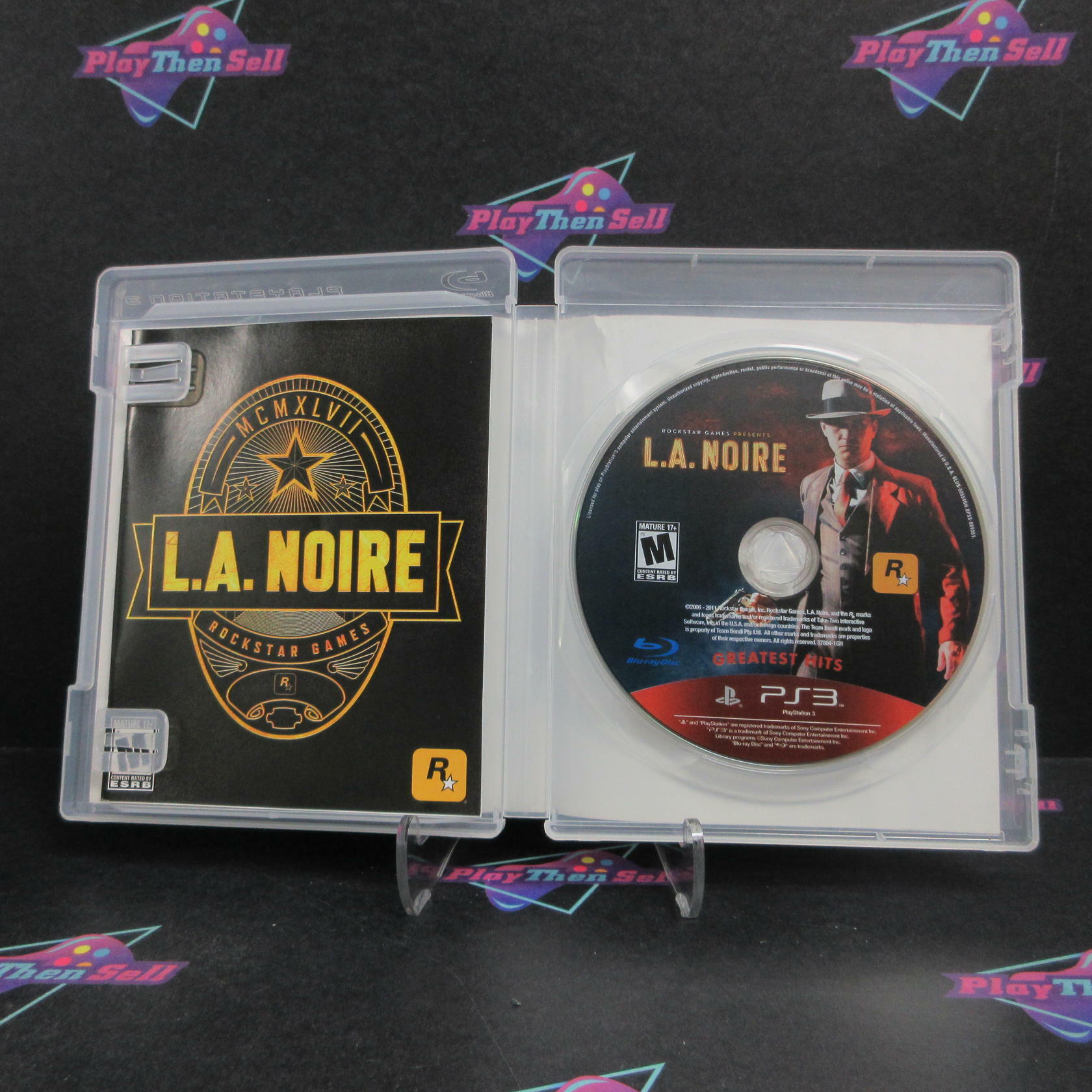 L.A. Noire PS3 PlayStation 3 GH Complete - Very Good