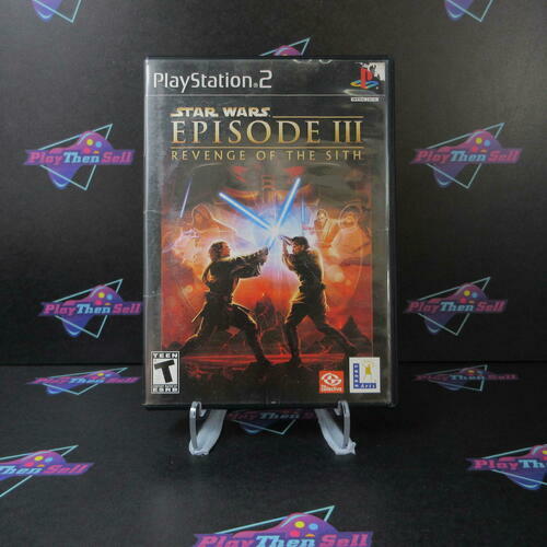 Star Wars Episode III Revenge of the Sith PS2 PlayStation 2 Complete - Very Good