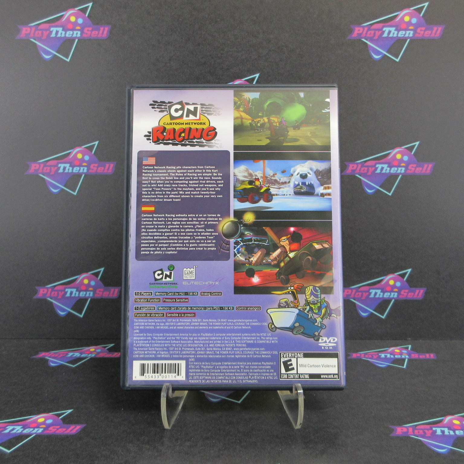 Cartoon Network Racing PS2 PlayStation 2 Complete - Refurbished