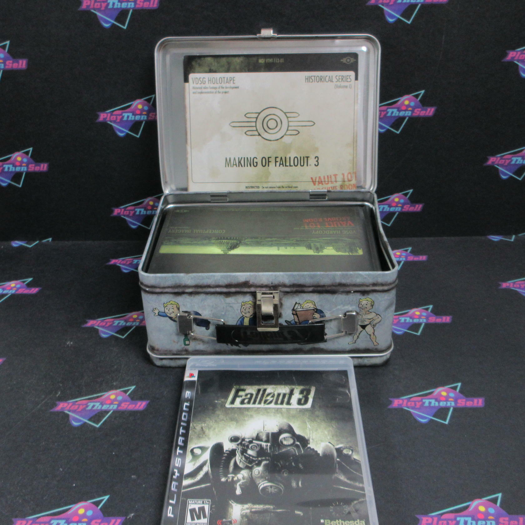 Fallout 3 Collector's Edition PS3 PlayStation 3 No Bobblehead - Excellent