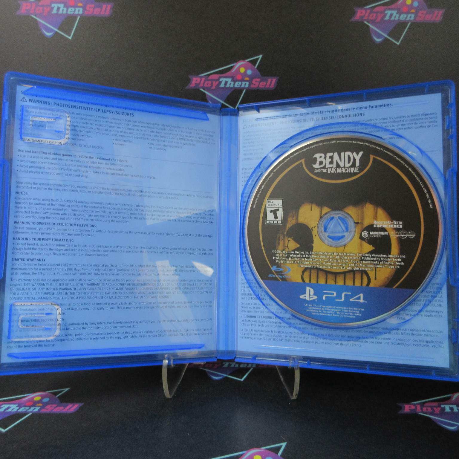 Bendy and the Ink Machine PS4 PlayStation 4 Complete - Refurbished