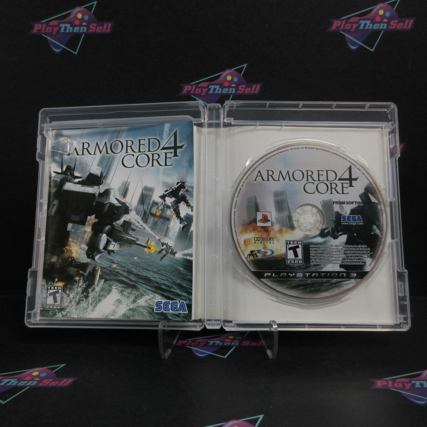 Armored Core 4 PS3 PlayStation 3 Complete - Excellent