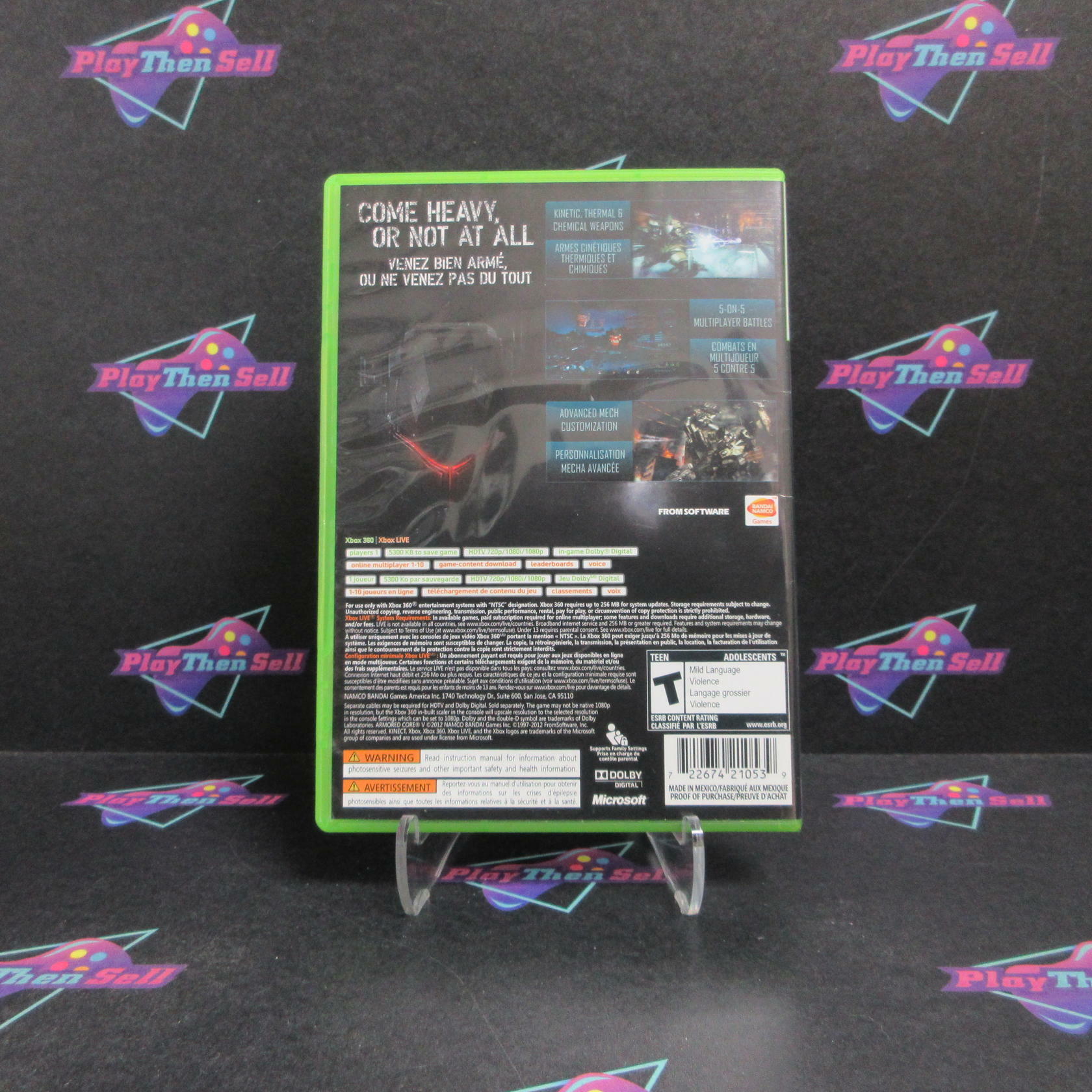 Armored Core V Xbox 360 Complete - Excellent