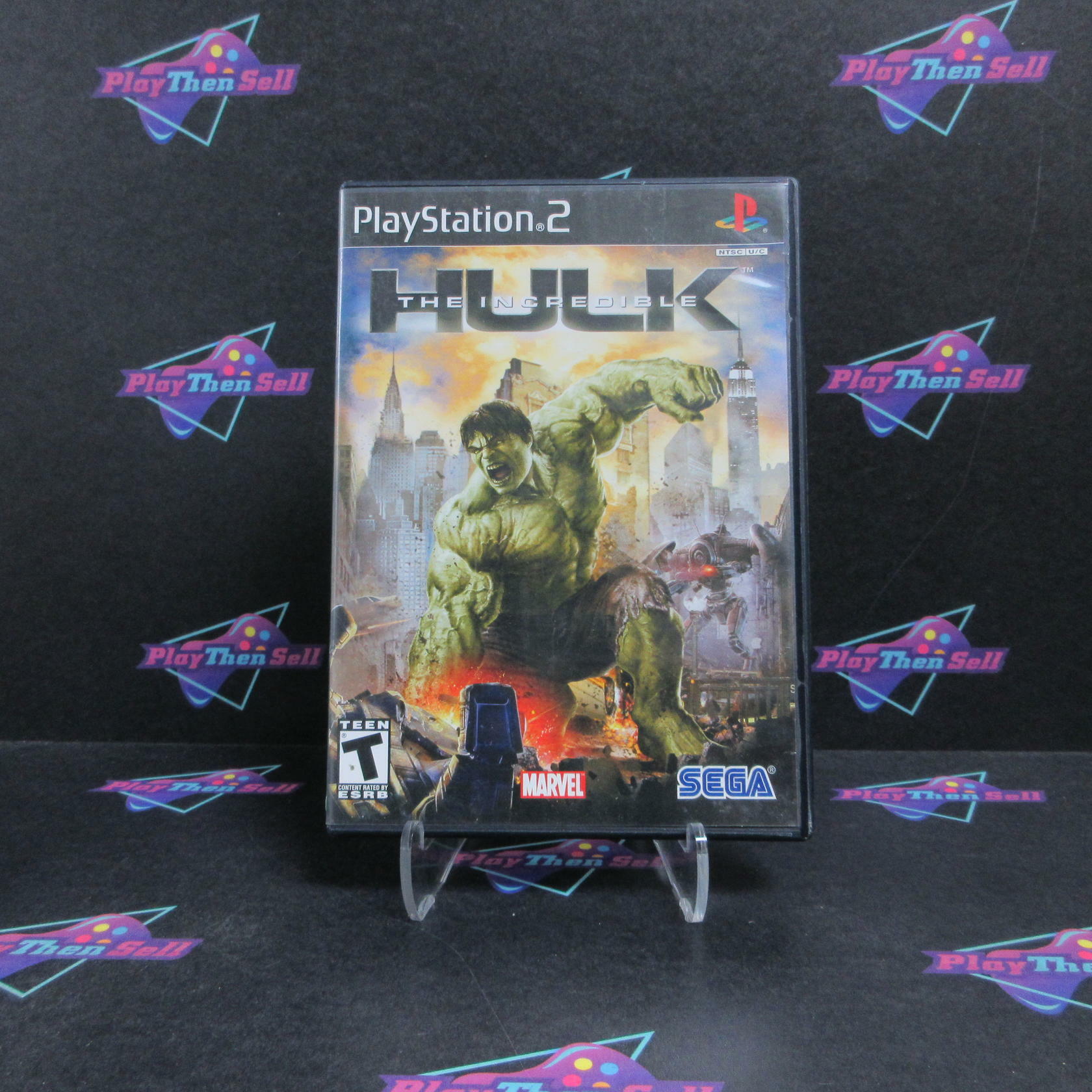 The Incredible Hulk PS2 PlayStation 2 - Very Good