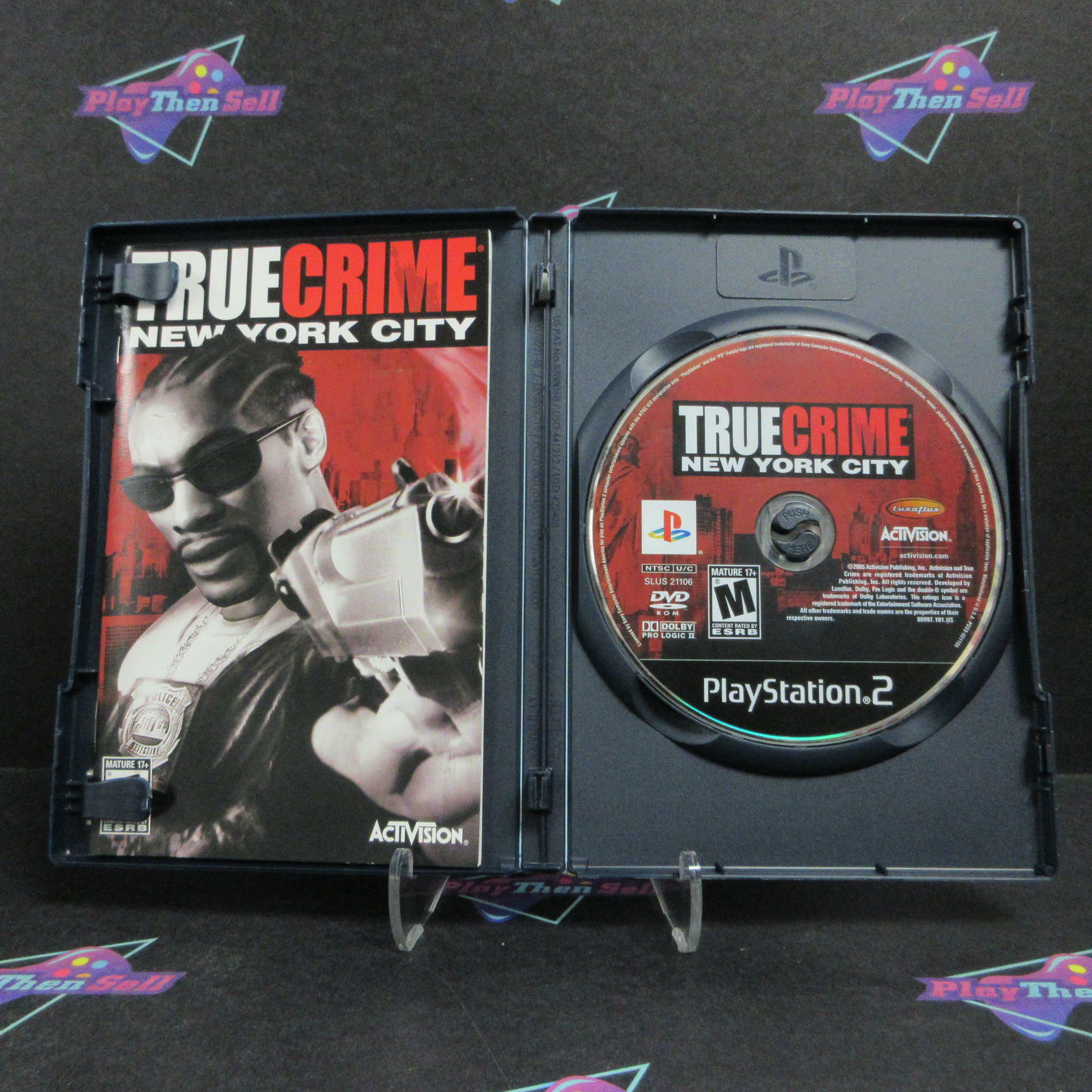 True Crime New York City PS2 PlayStation 2 Complete - Refurbished