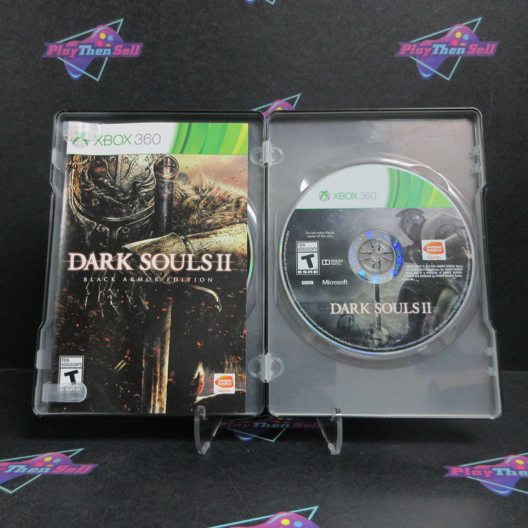 Dark Souls II Black Armor Edition Xbox 360 + Sleeve/CD Complete - Refurbished