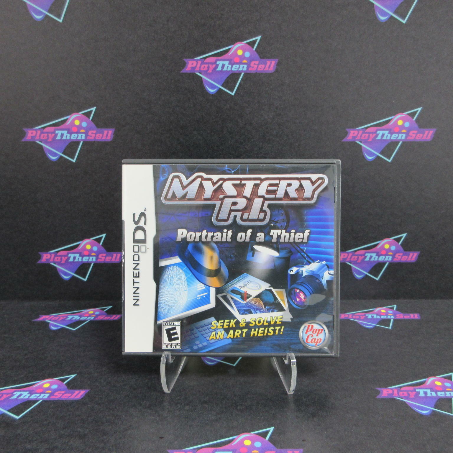 Mystery P.I. Portrait of a Thief Nintendo DS Complete - Refurbished