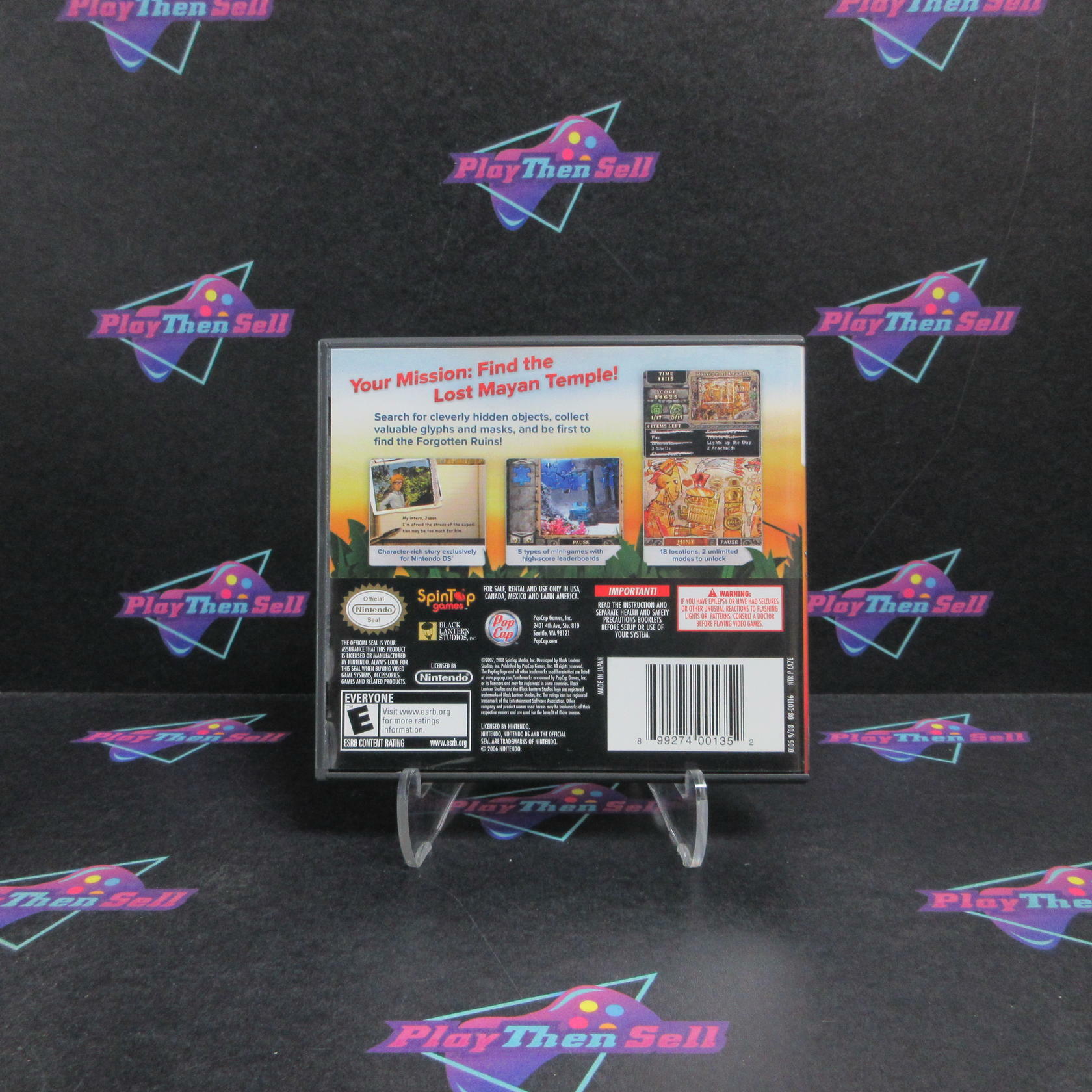 Amazing Adventures The Forgotten Ruins Nintendo DS Complete - Refurbished