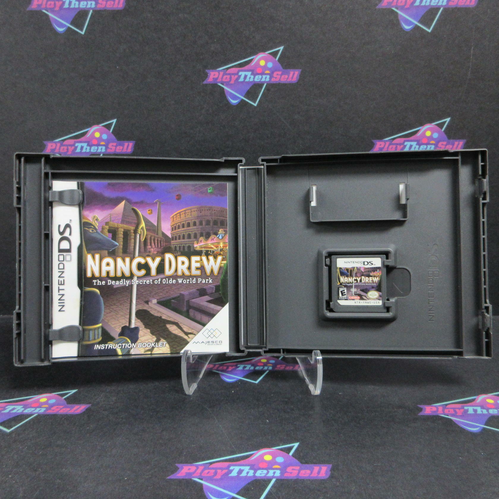 Nancy Drew The Deadly Secret of Olde World Park Nintendo DS Complete - Refurbished