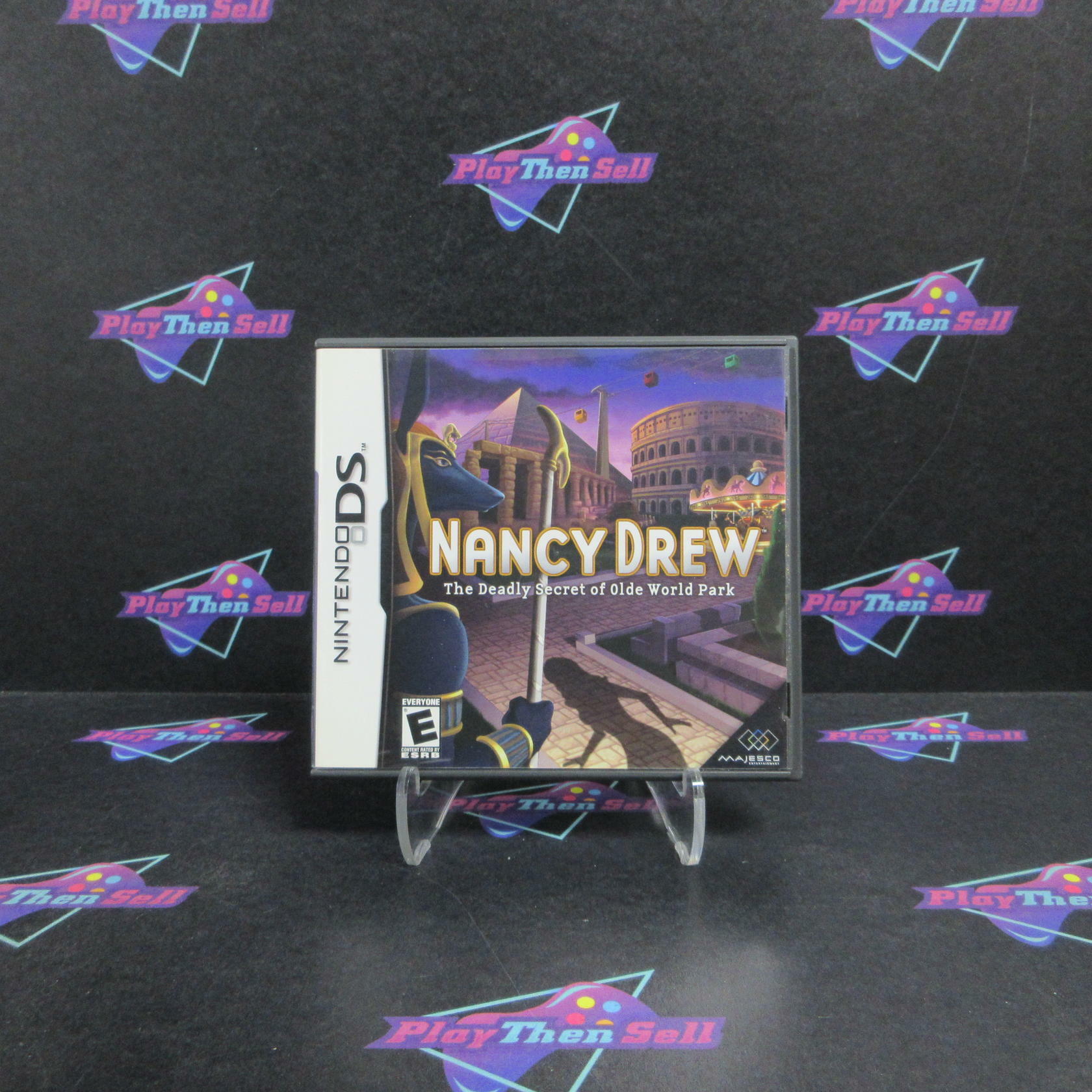 Nancy Drew The Deadly Secret of Olde World Park Nintendo DS Complete - Refurbished