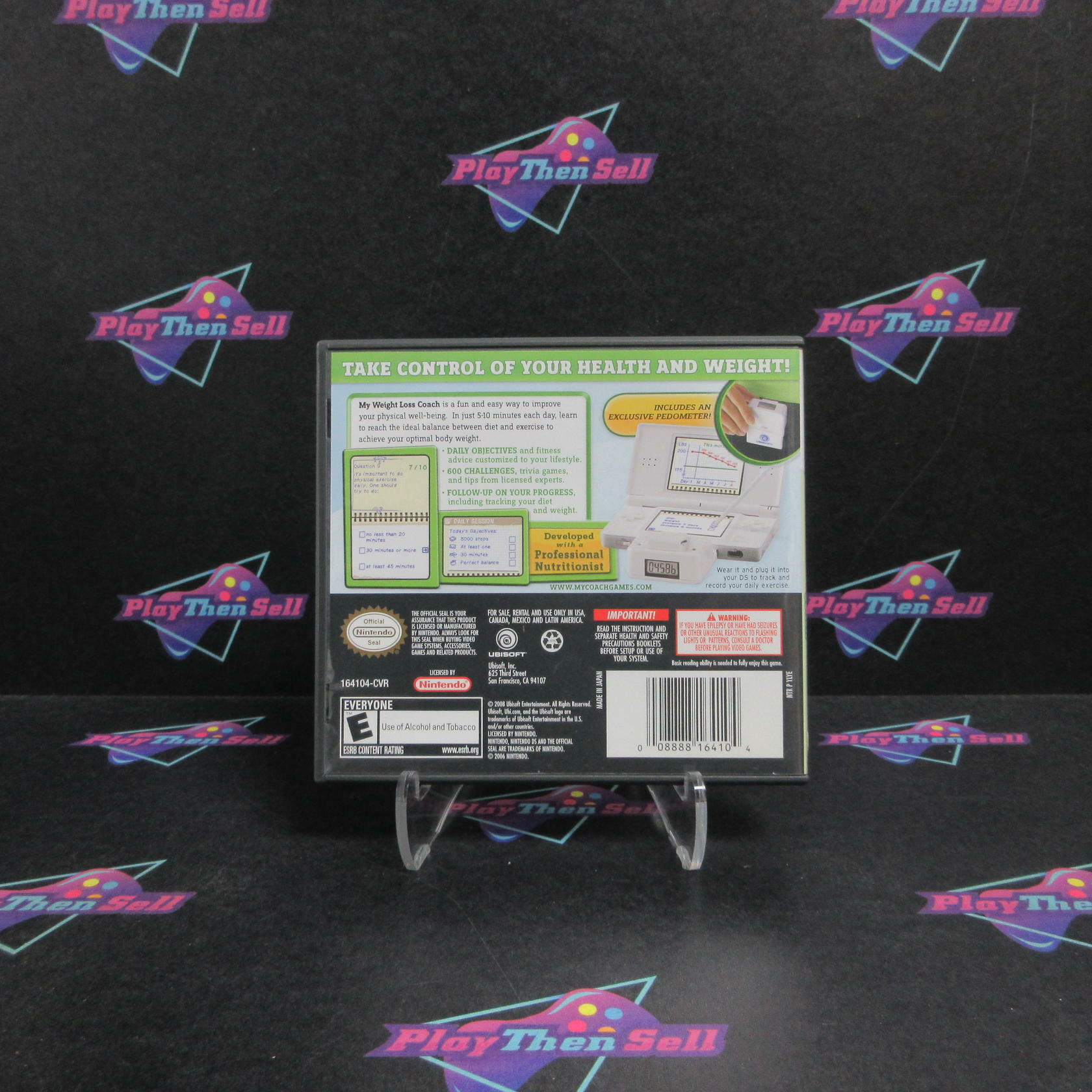 My Weight Loss Coach Nintendo DS No Pedometor - Refurbished