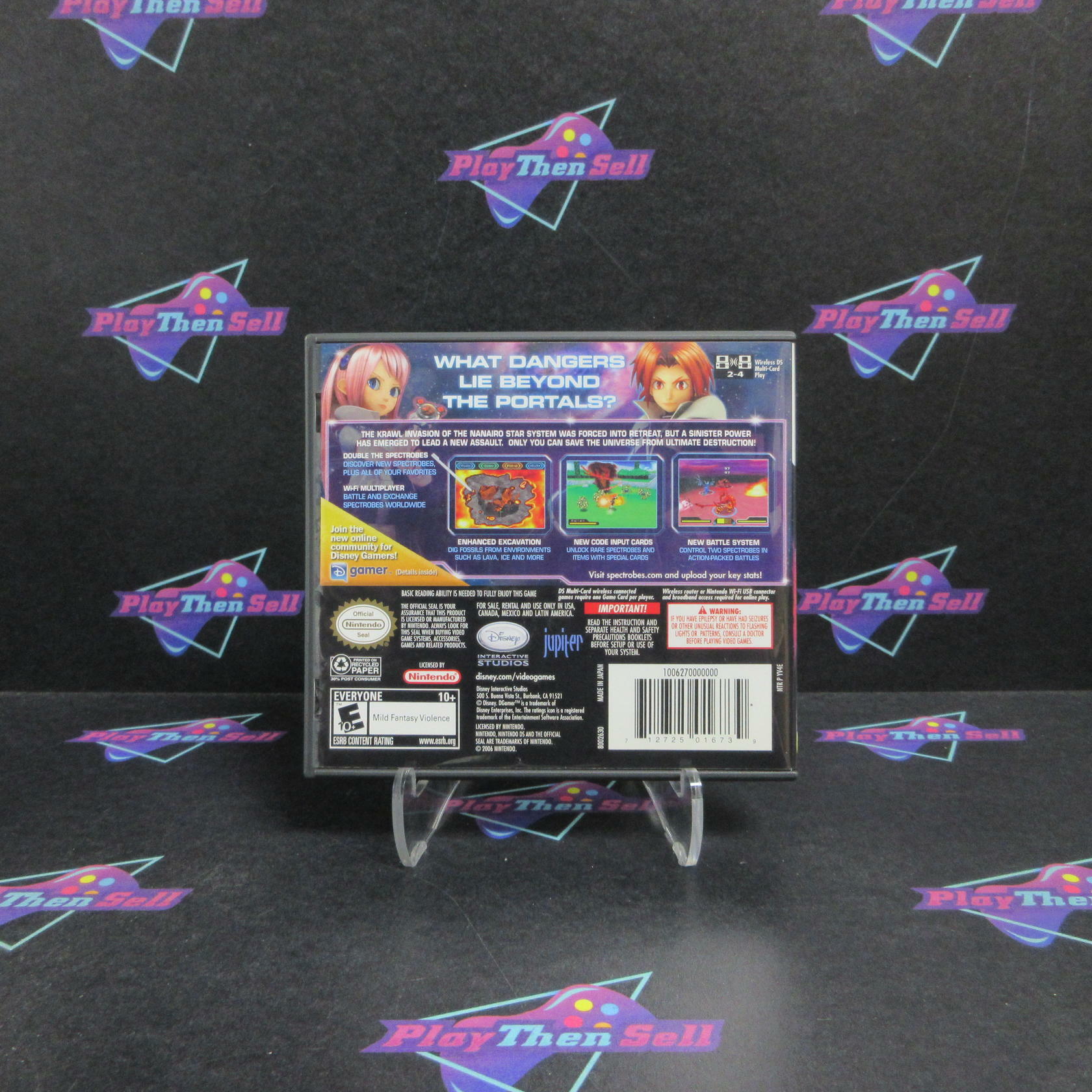 Spectrobes Beyond The Portals Nintendo DS + Trading Cards Complete - Refurbished