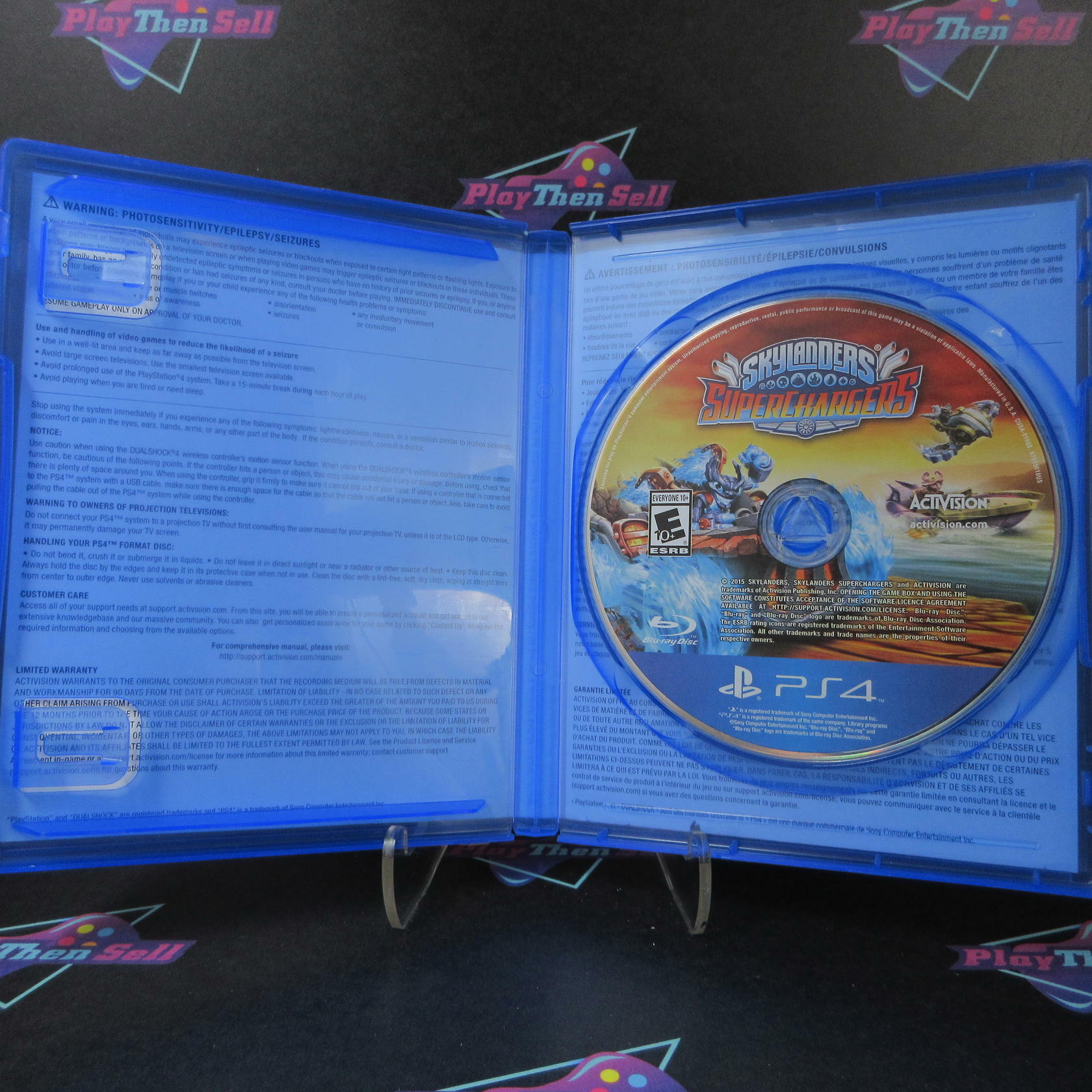 Skylanders Superchargers PS4 PlayStation 4 Game Only Complete - Very Good