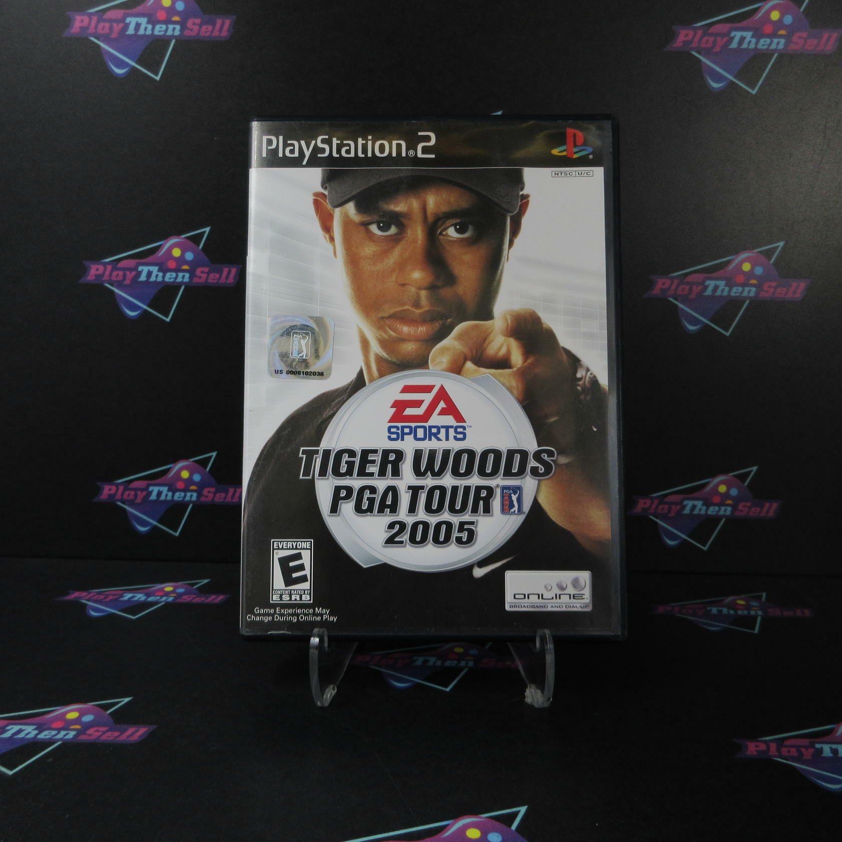 Tiger Woods PGA Tour 2005 PS2 PlayStation 2 Complete - Very Good