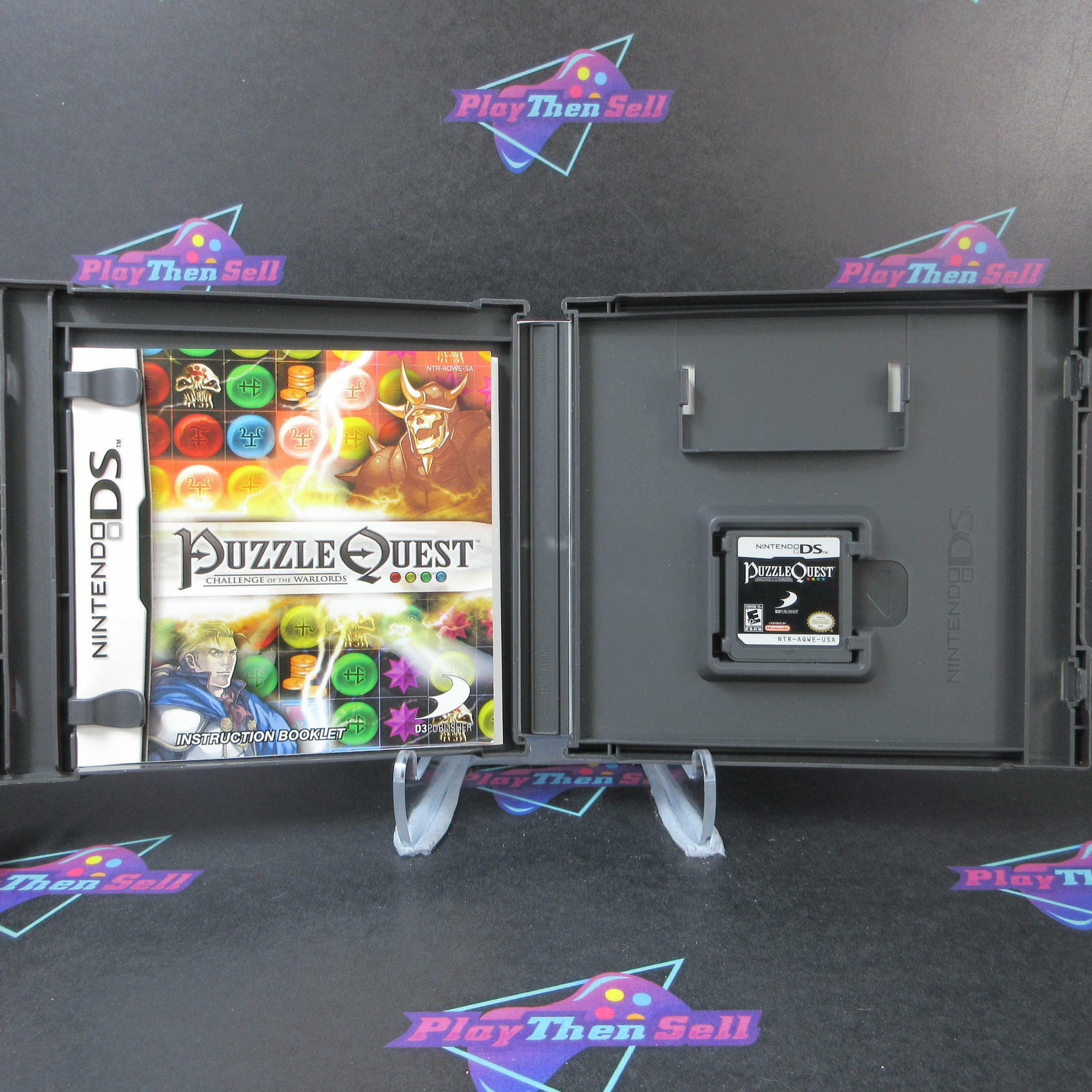 Puzzle Quest Challenge of the Warlords Nintendo DS Complete - Very Good