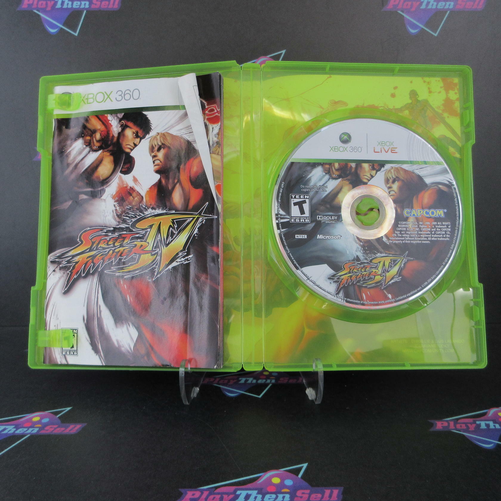 Street Fighter IV Xbox 360 Complete - Very Good