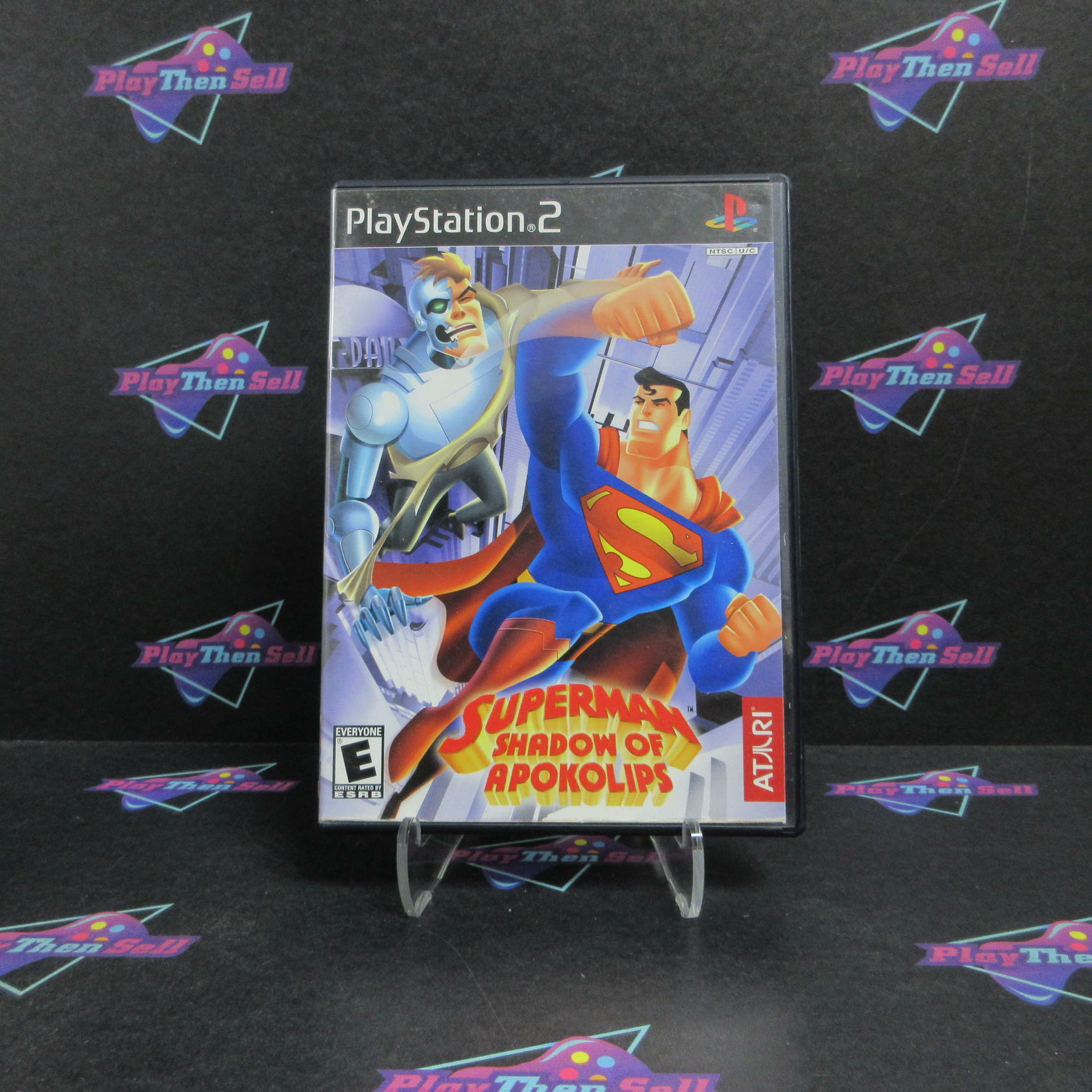 Superman Shadow of Apokolips PS2 PlayStation 2 Complete - Very Good