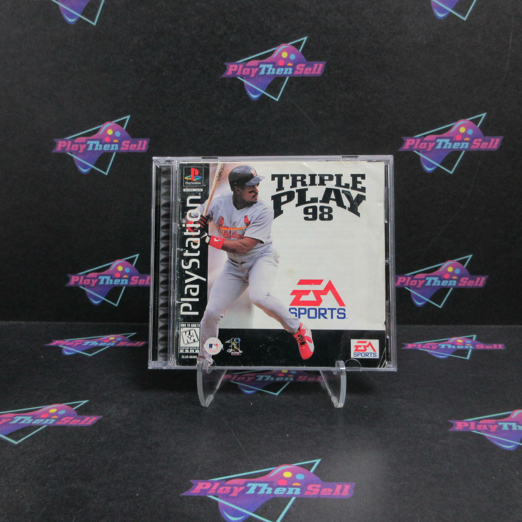 Triple Play '98 PS1 PlayStation 1 Complete - Very Good