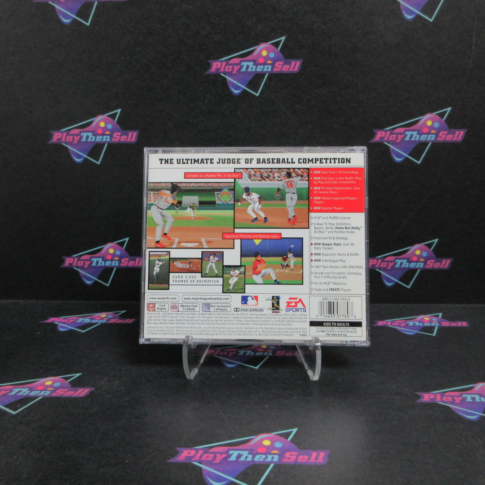 Triple Play '98 PS1 PlayStation 1 Complete - Very Good