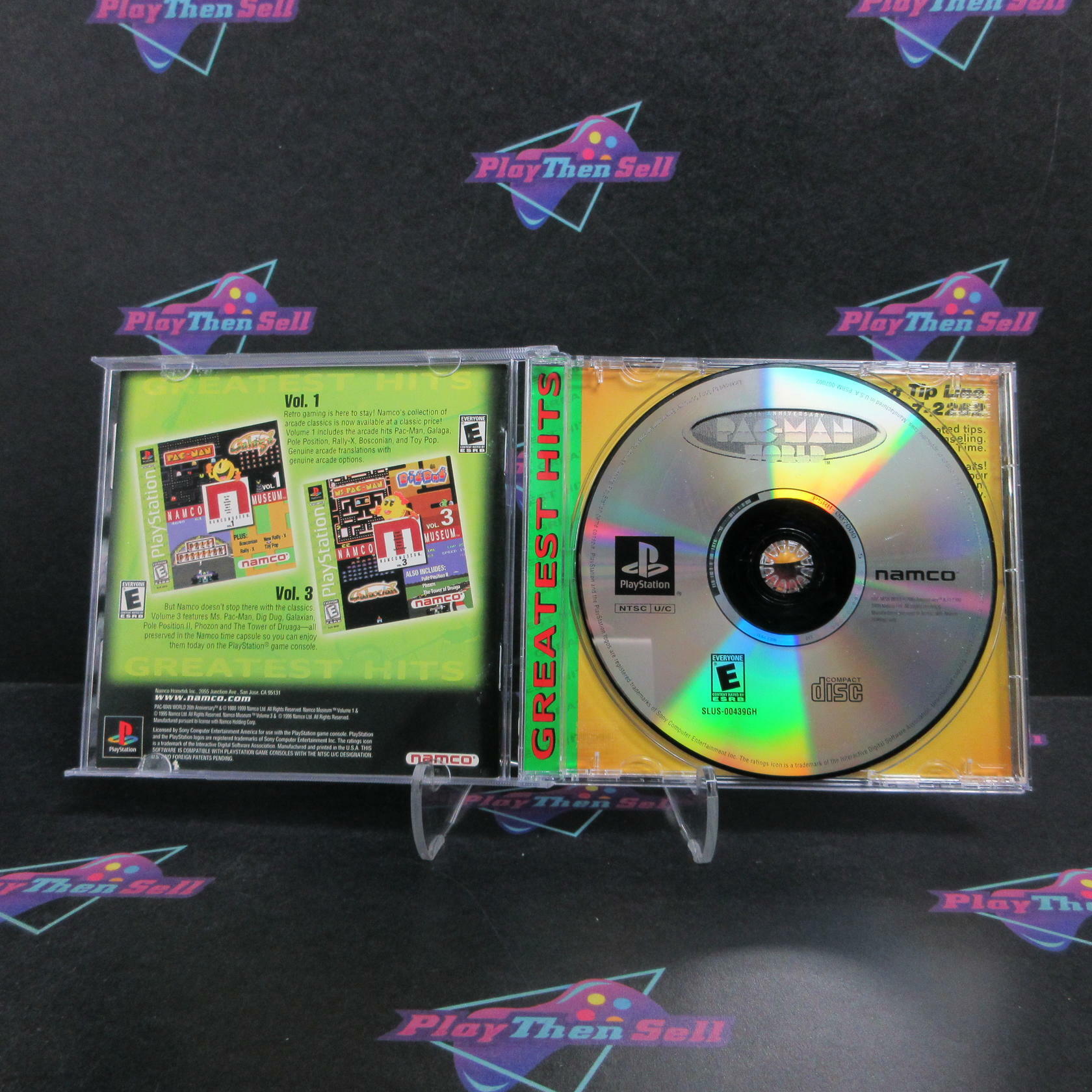 Pac-Man World PS1 PlayStation 1 GH + Reg Card Complete - Very Good