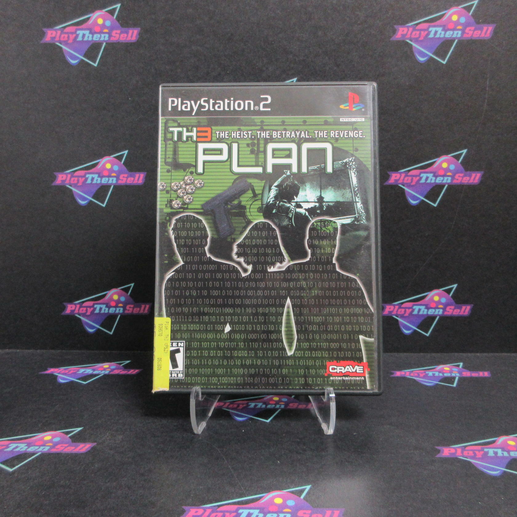 TH3 Plan PS2 PlayStation 2 Complete - Very Good