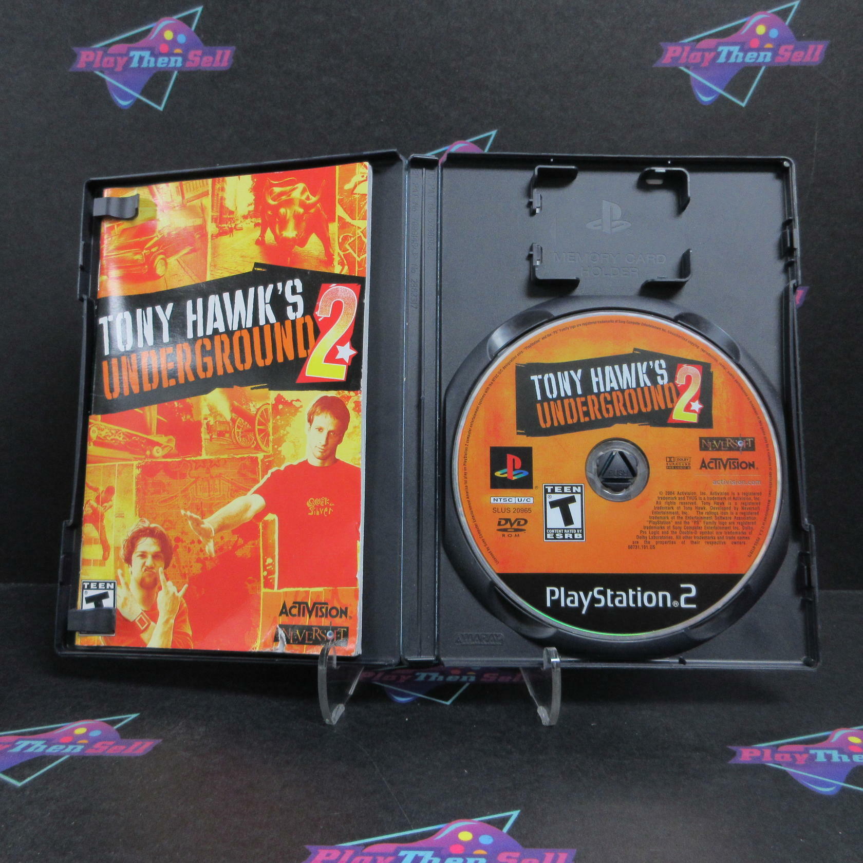 Tony Hawk's Underground 2 PS2 PlayStation 2 Complete - Very Good