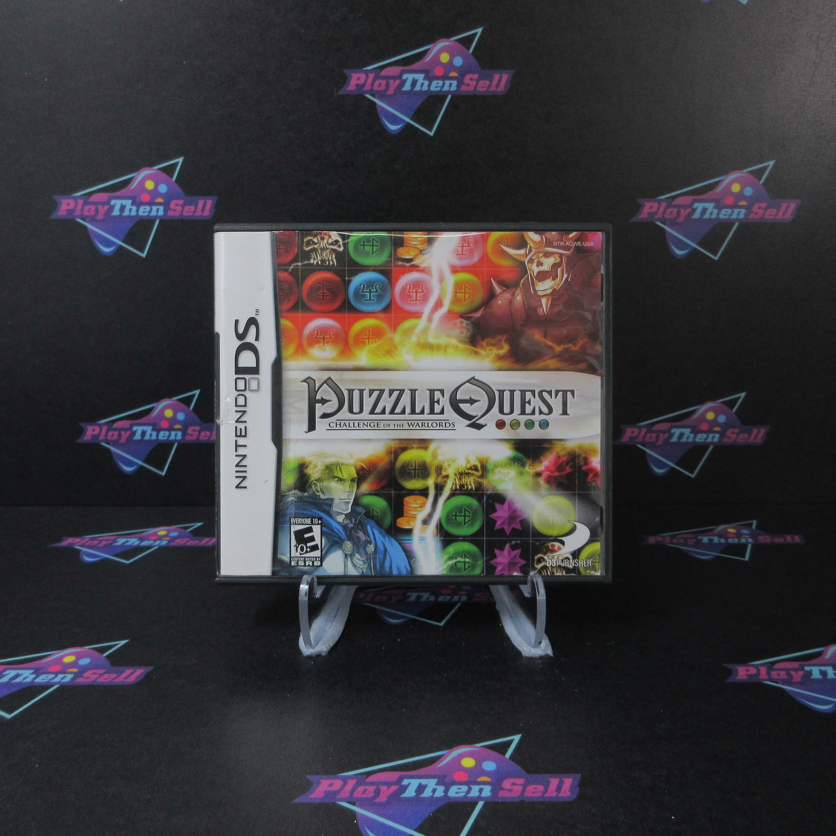 Puzzle Quest Challenge of the Warlords Nintendo DS Complete - Very Good