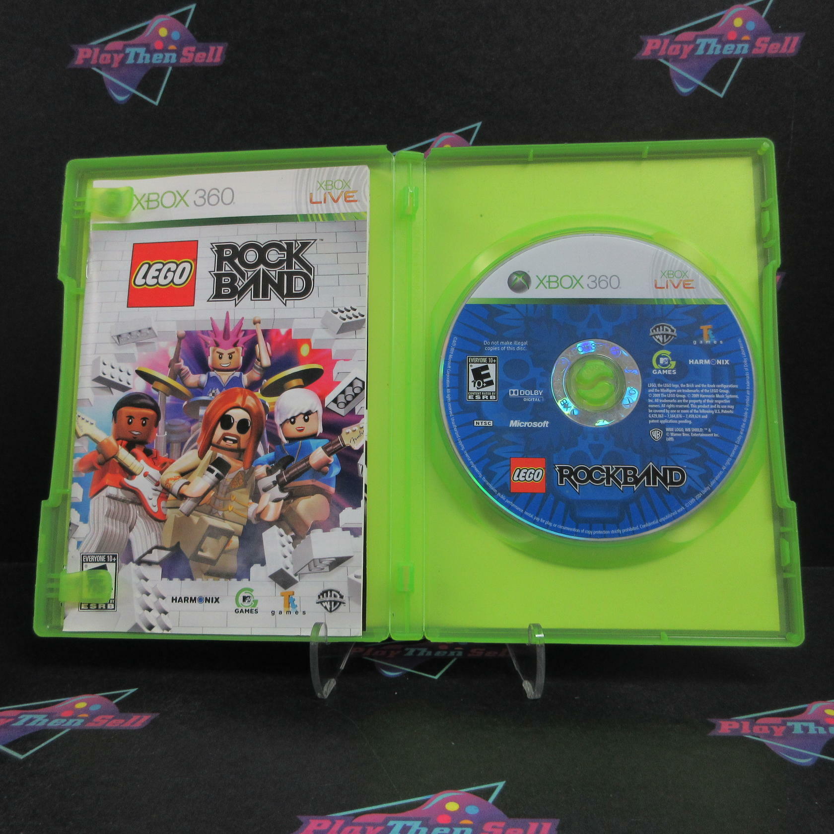 Lego Rock Band Xbox 360 Complete - Very Good