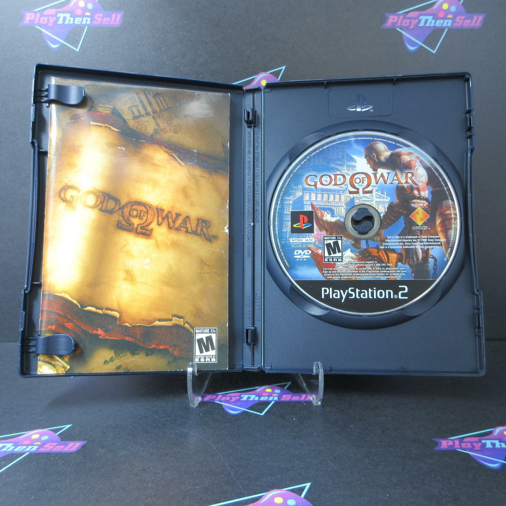 God of War PS2 PlayStation 2 Complete - Very Good