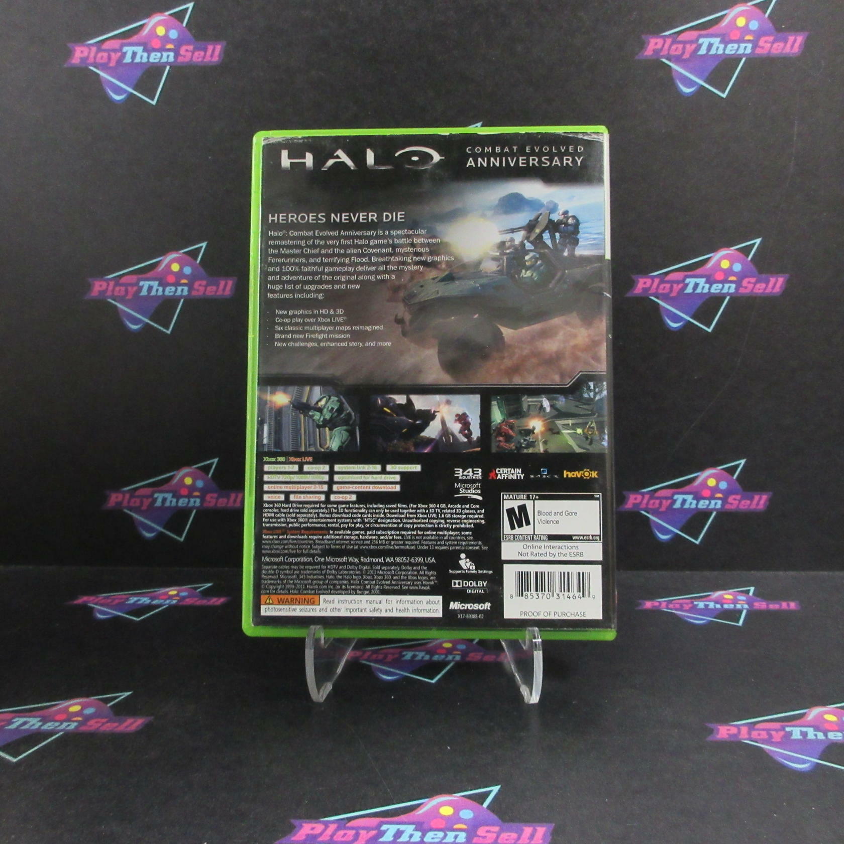 Halo Anniversary Xbox 360 Complete - Very Good